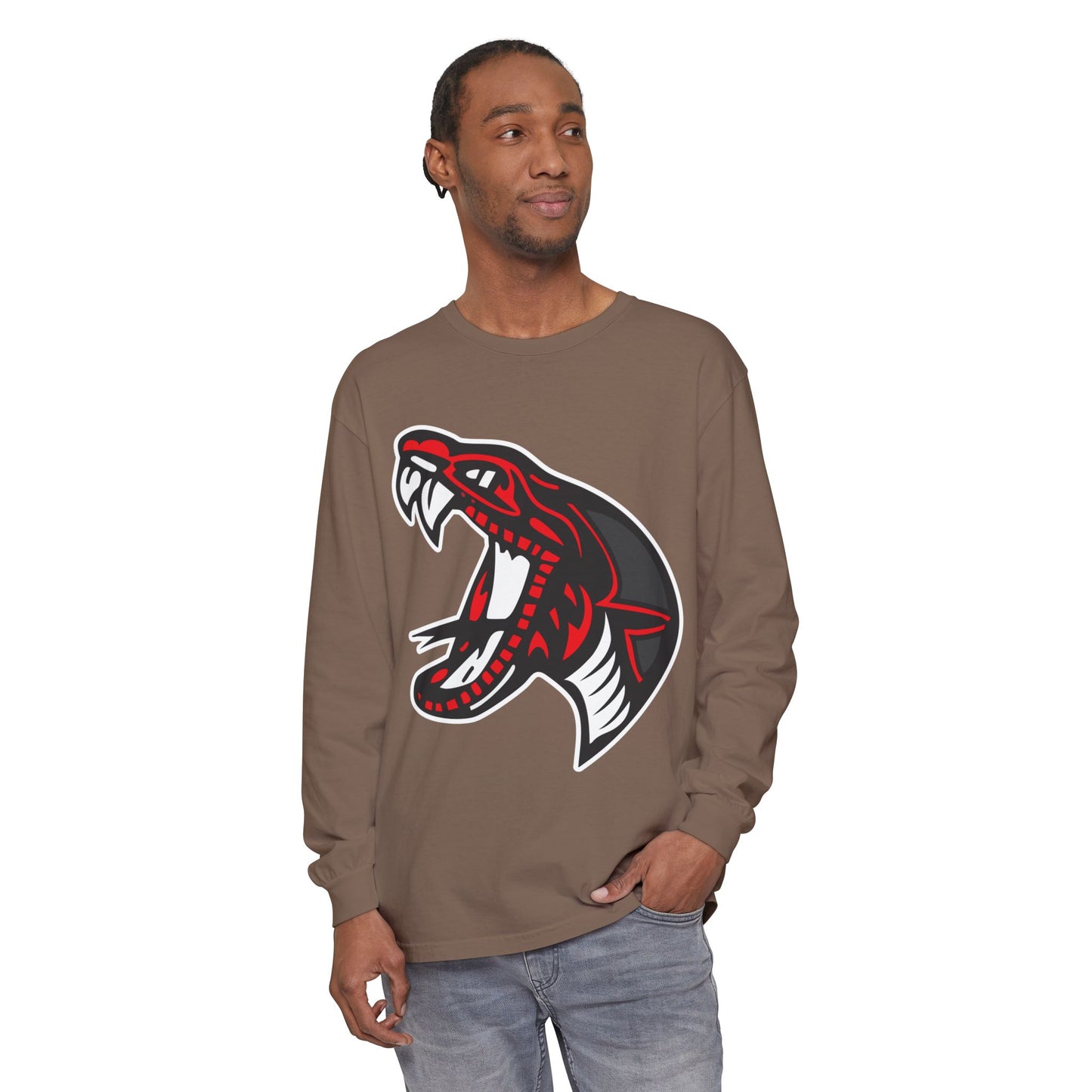 Garment-Dyed Long Sleeve Tee