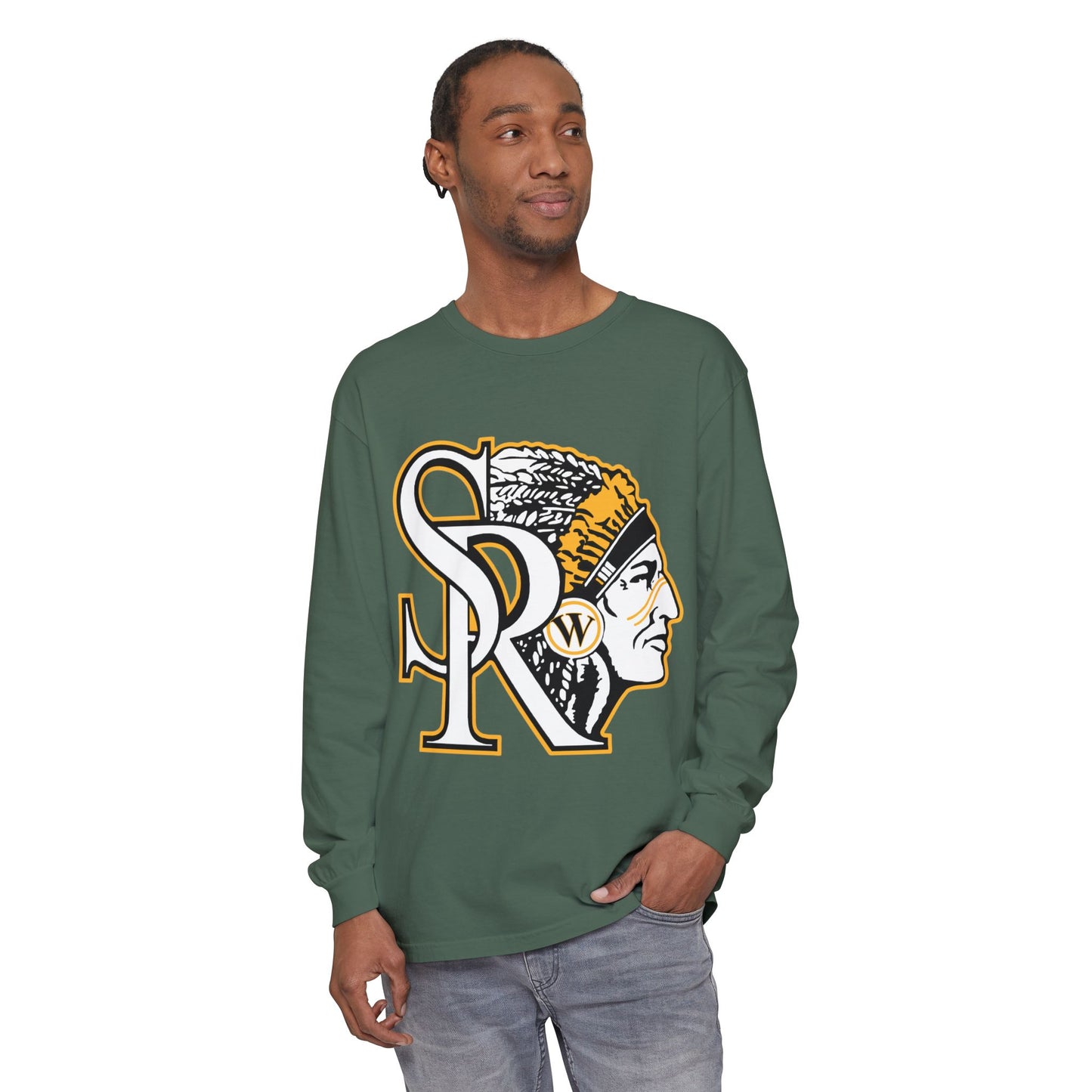 Garment-Dyed Long Sleeve Tee