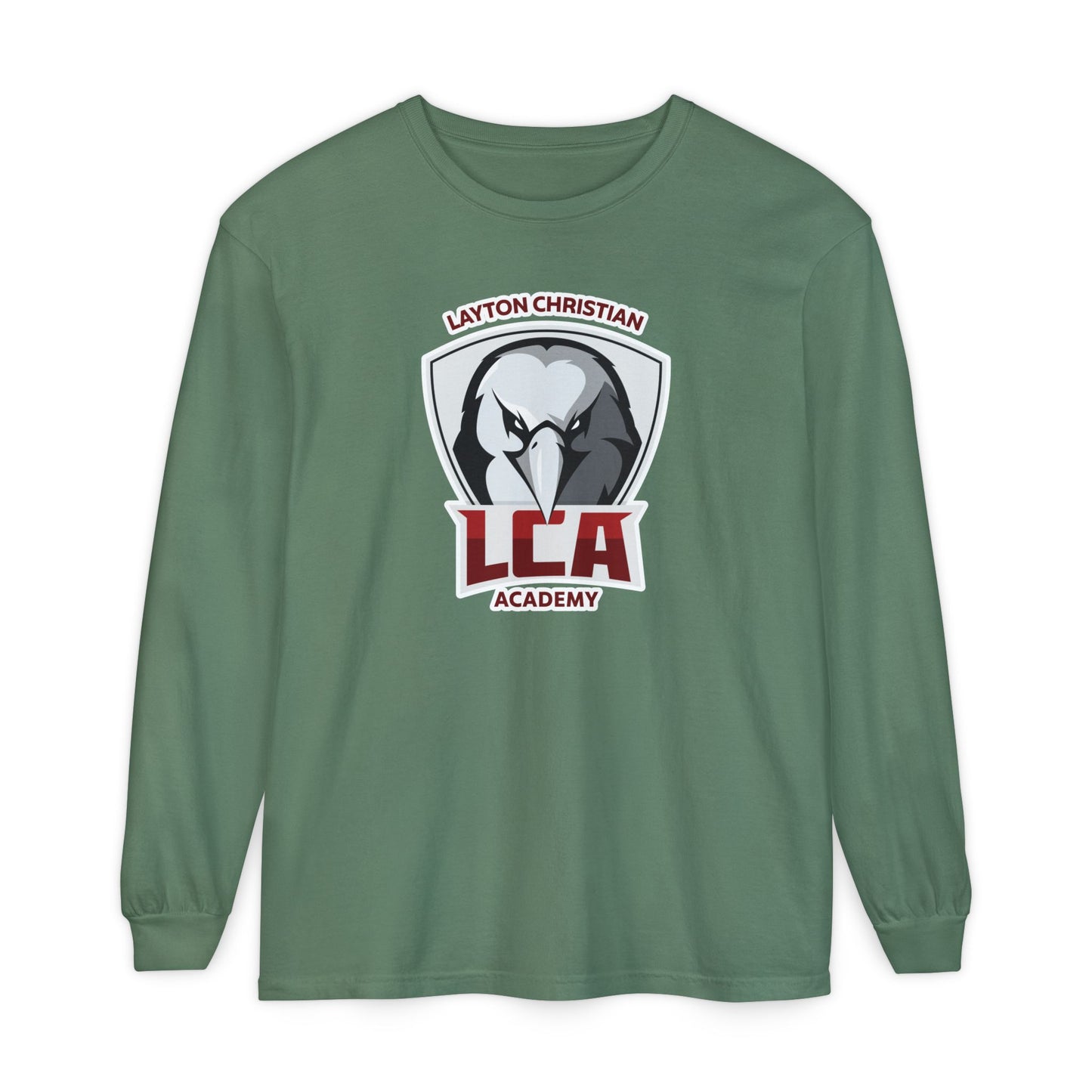 Garment-Dyed Long Sleeve Tee