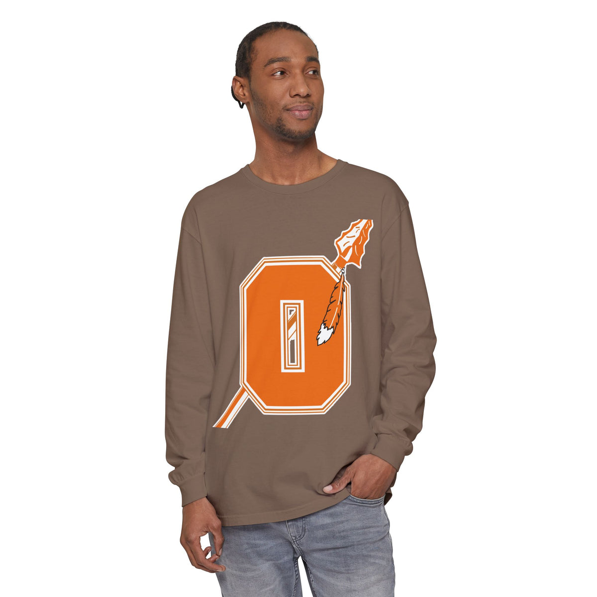 Garment-Dyed Long Sleeve Tee