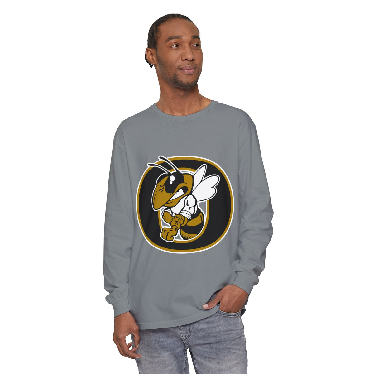 Garment-Dyed Long Sleeve Tee