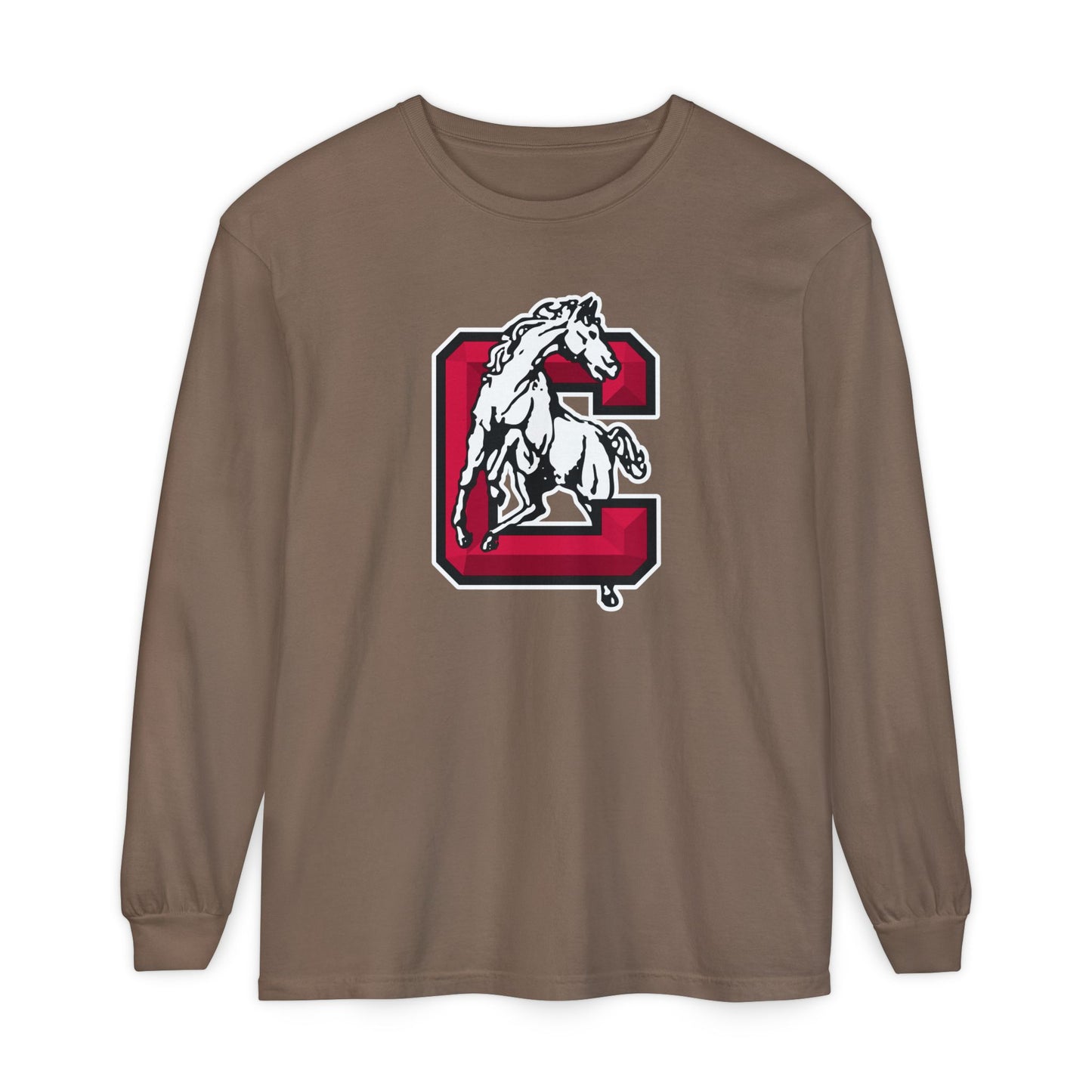 Garment-Dyed Long Sleeve Tee
