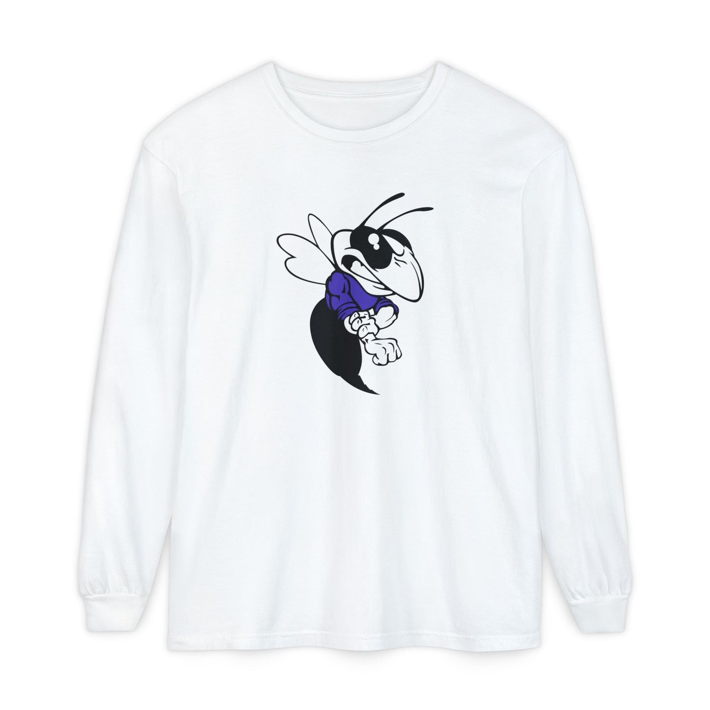 Garment-Dyed Long Sleeve Tee