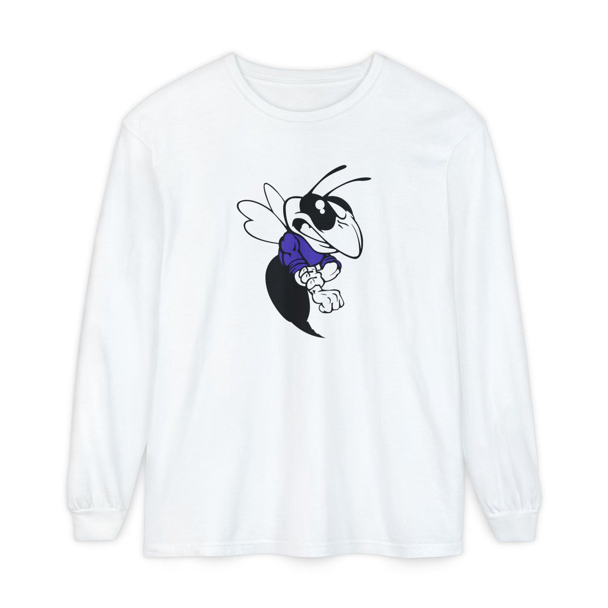 Garment-Dyed Long Sleeve Tee