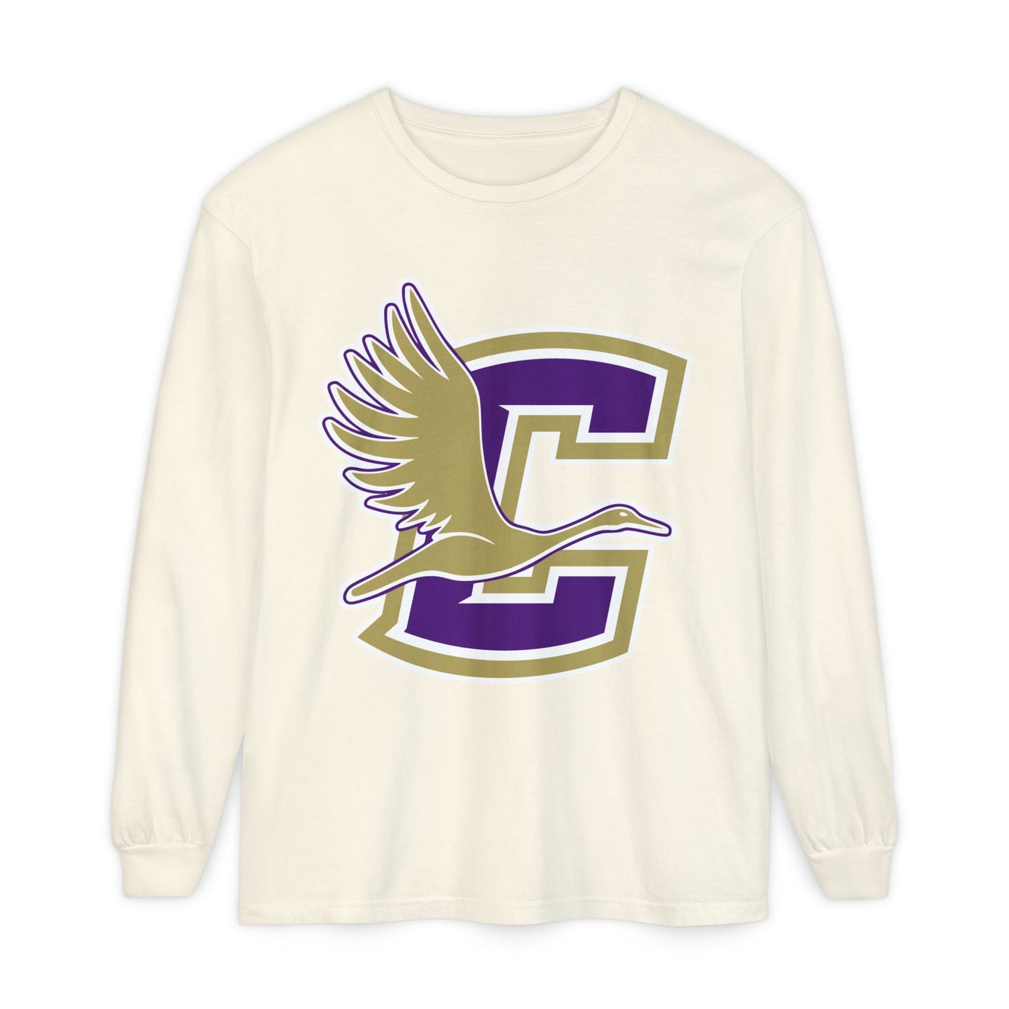 Garment-Dyed Long Sleeve Tee