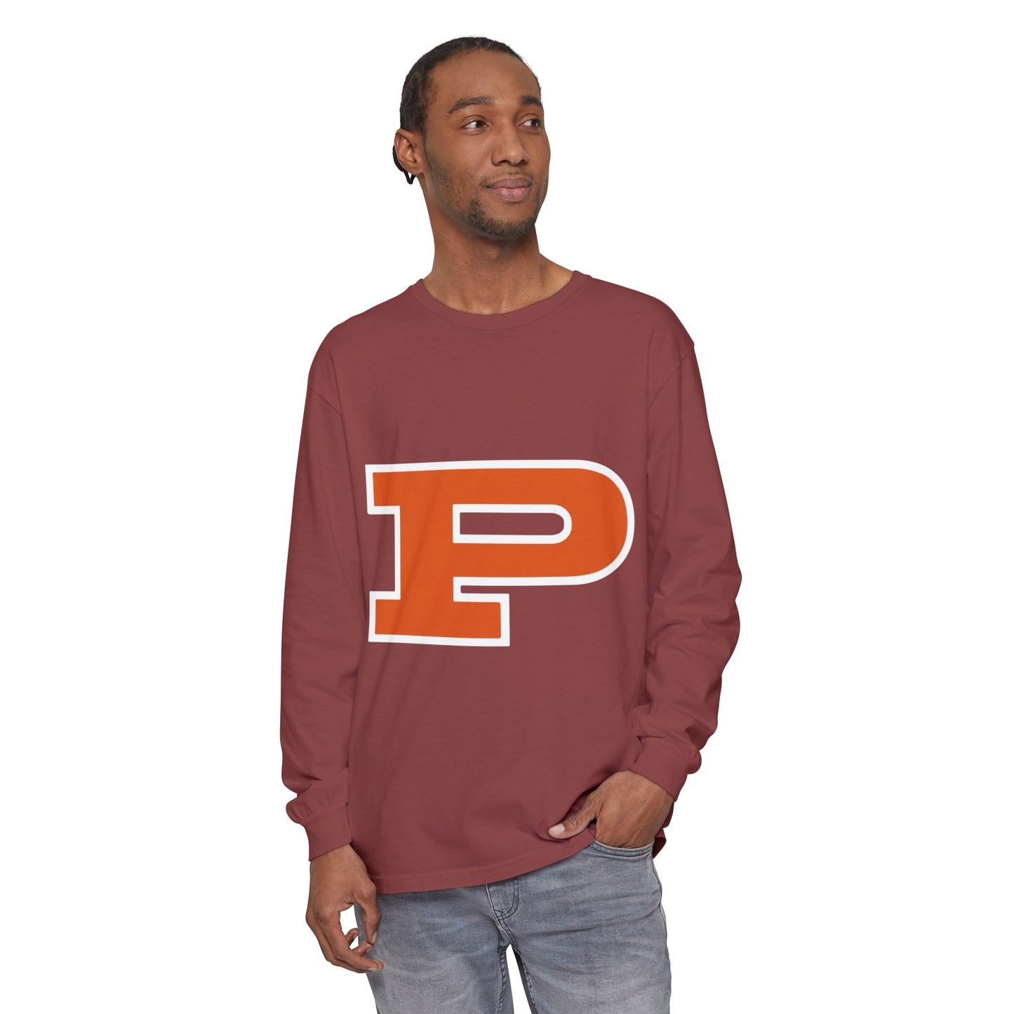 Garment-Dyed Long Sleeve Tee