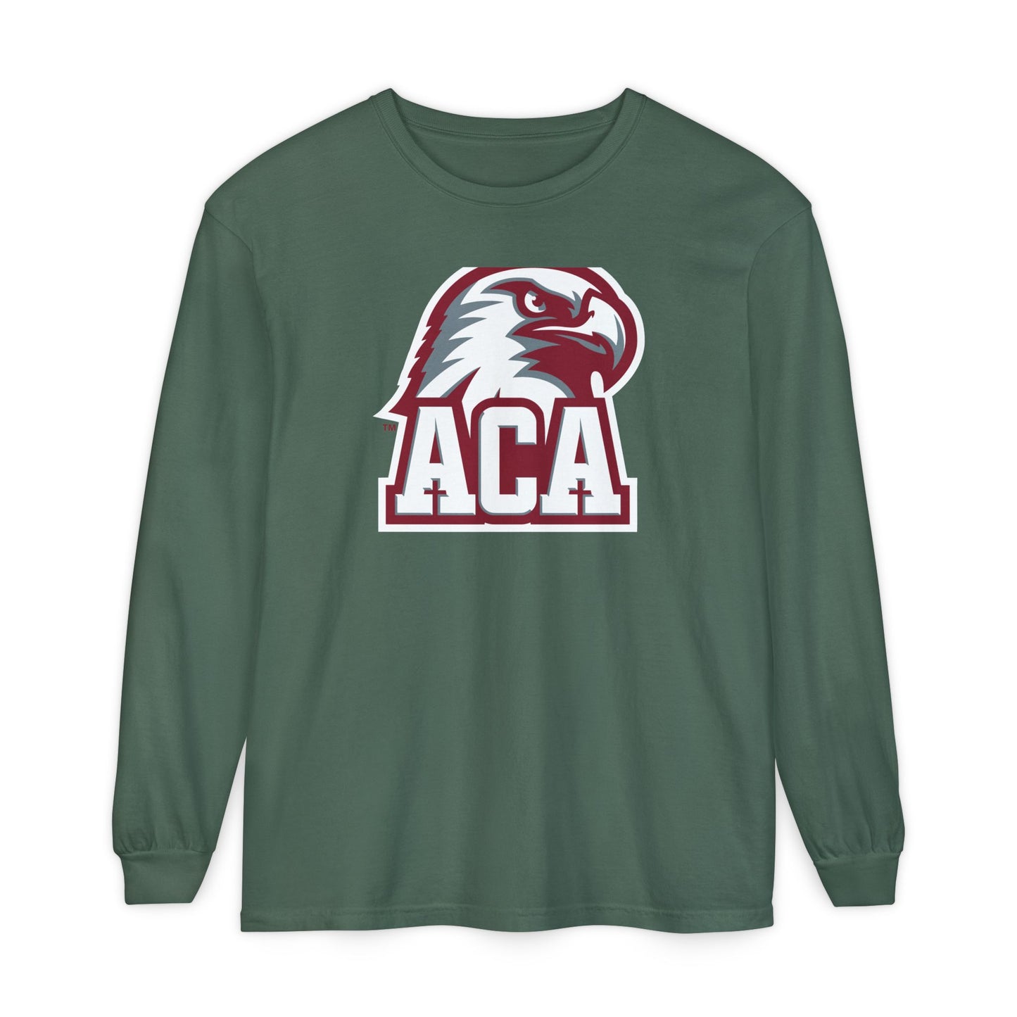 Garment-Dyed Long Sleeve Tee