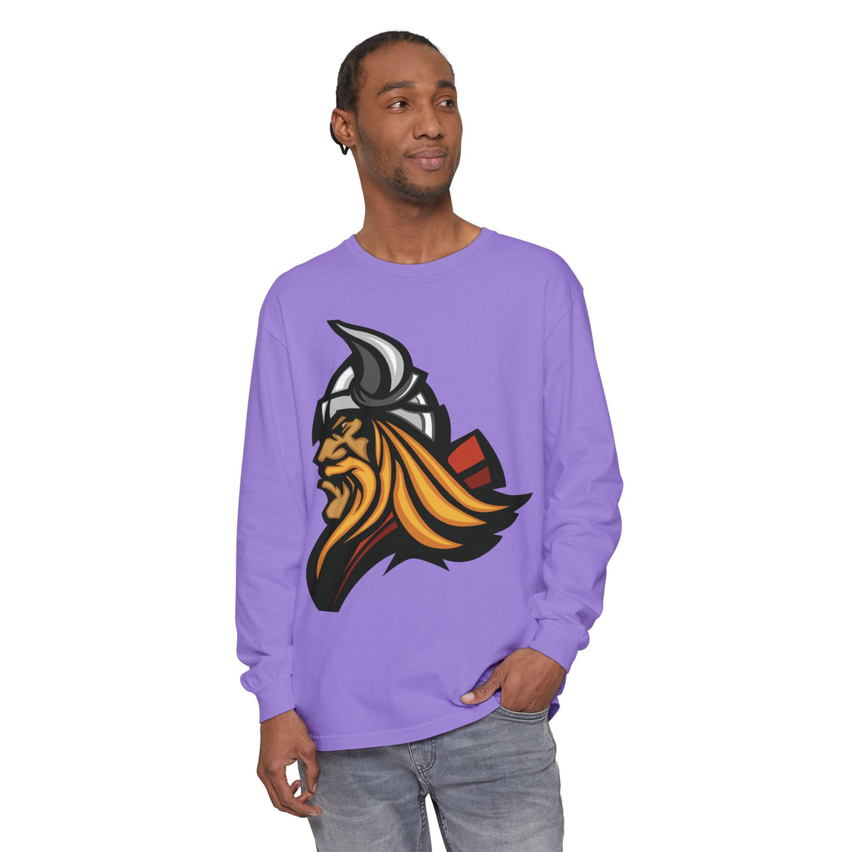 Garment-Dyed Long Sleeve Tee