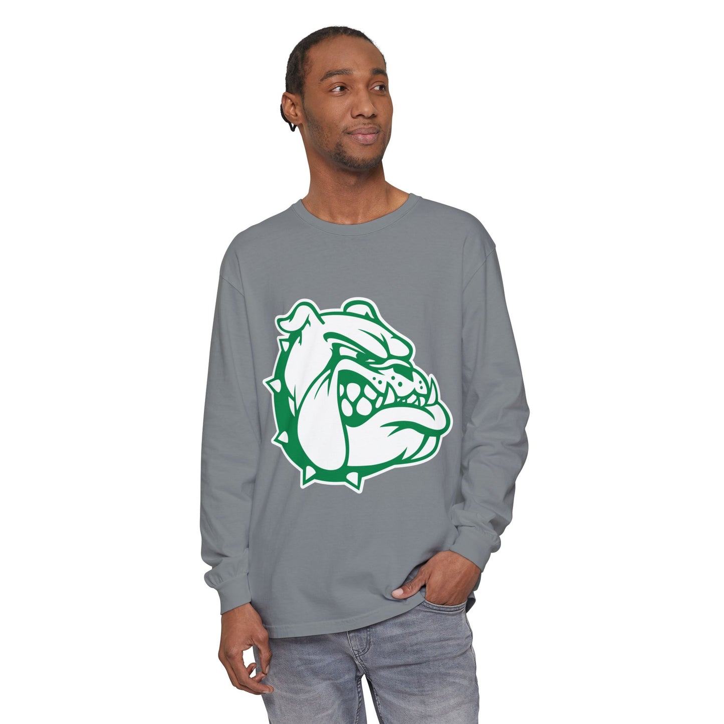 Garment-Dyed Long Sleeve Tee