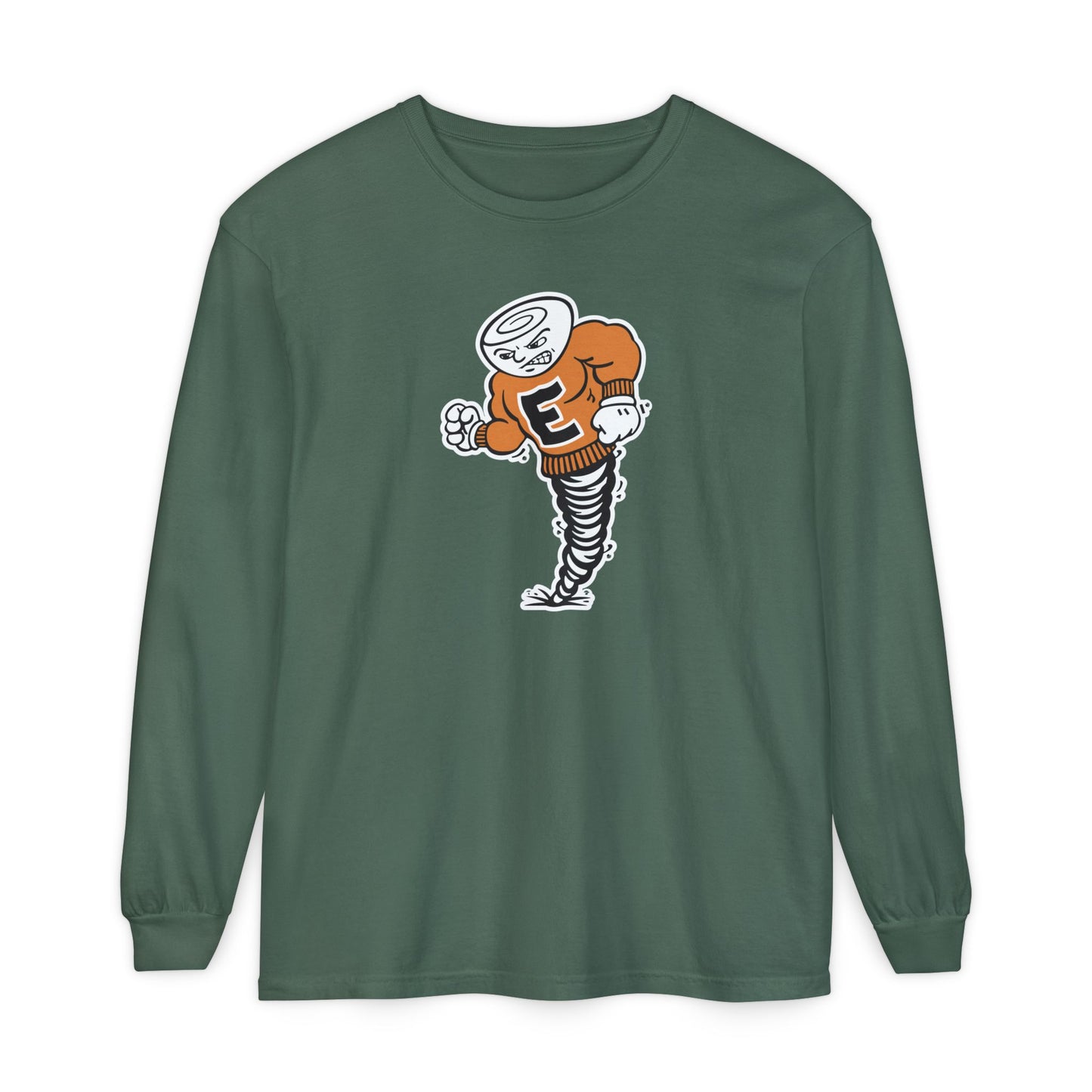 Garment-Dyed Long Sleeve Tee