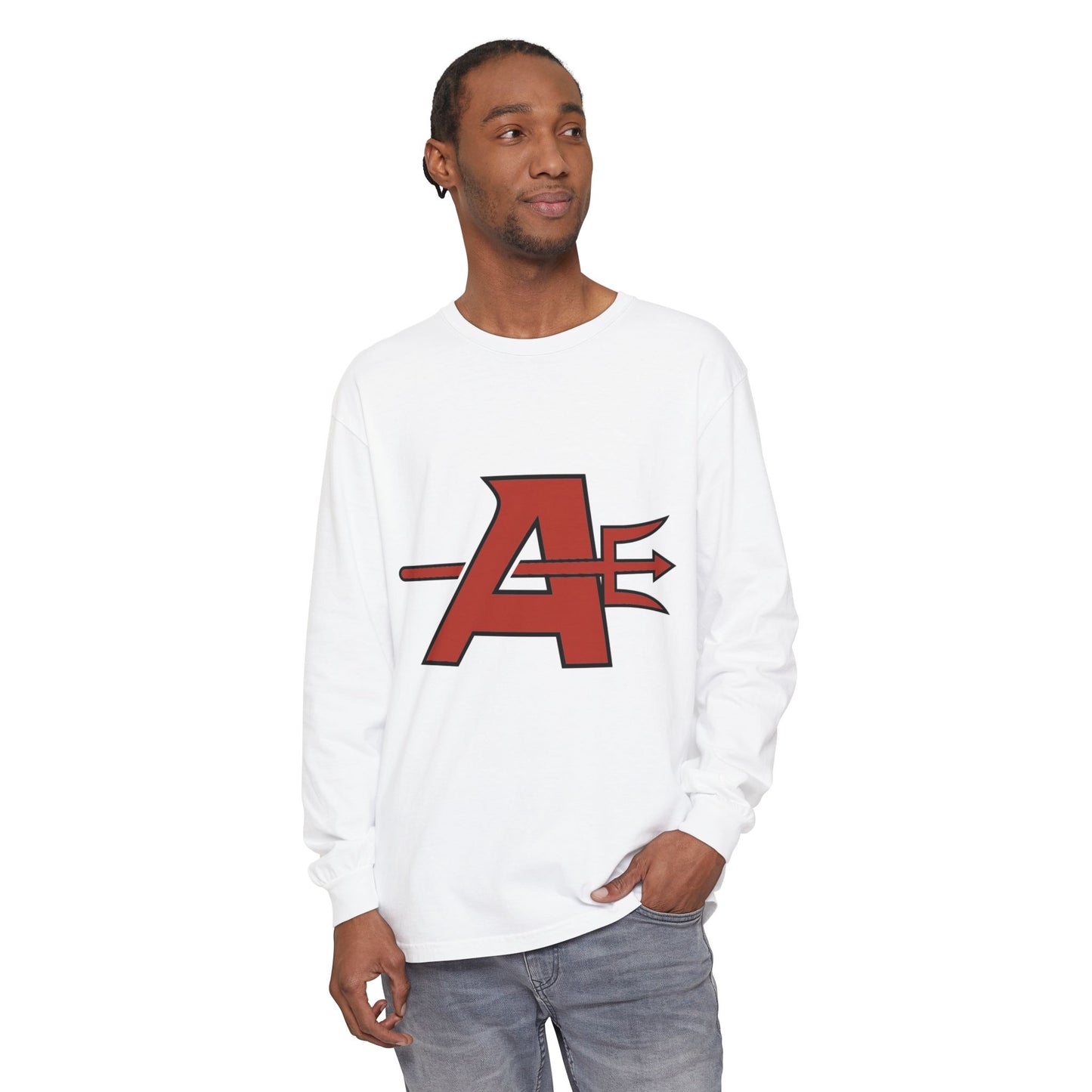 Garment-Dyed Long Sleeve Tee