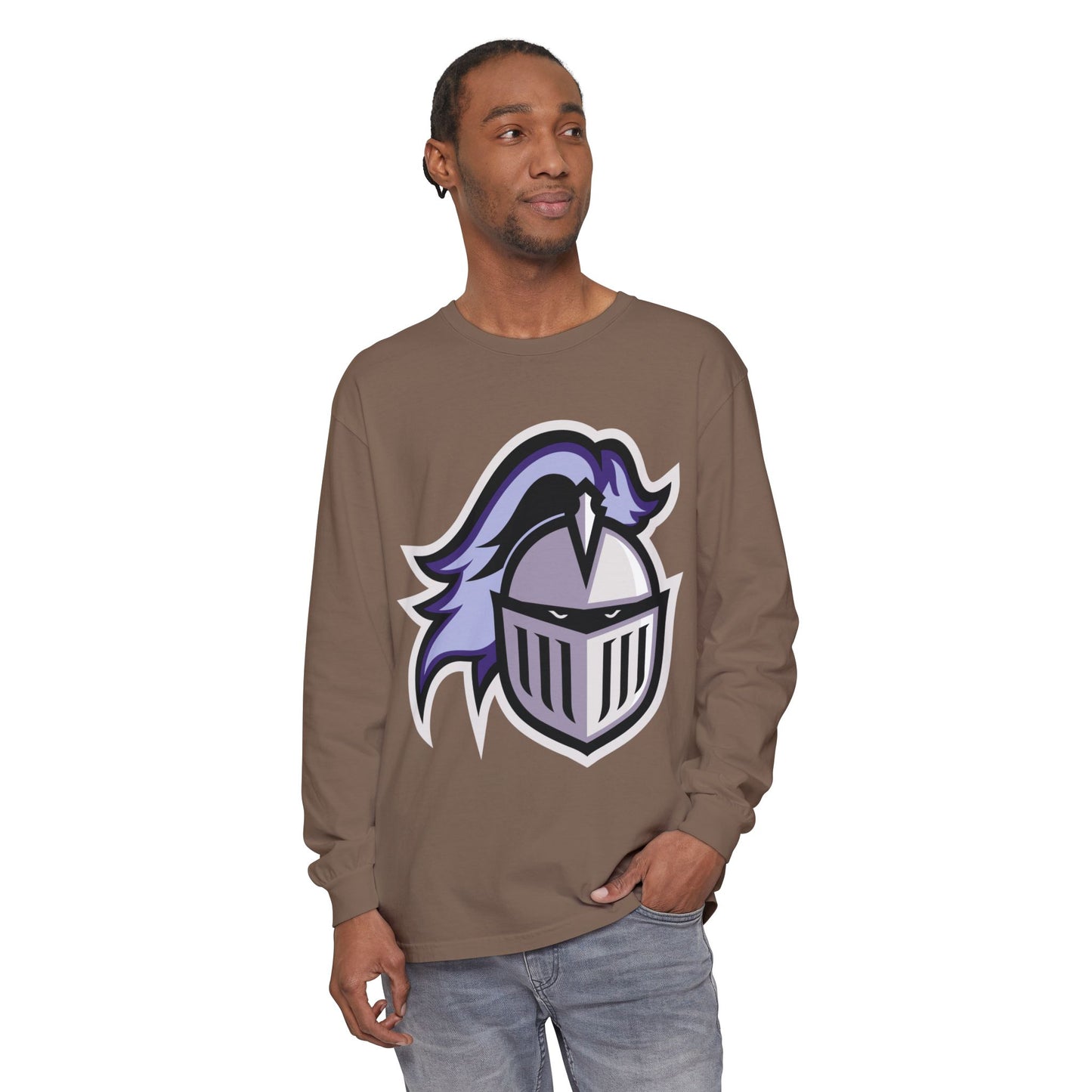 Garment-Dyed Long Sleeve Tee