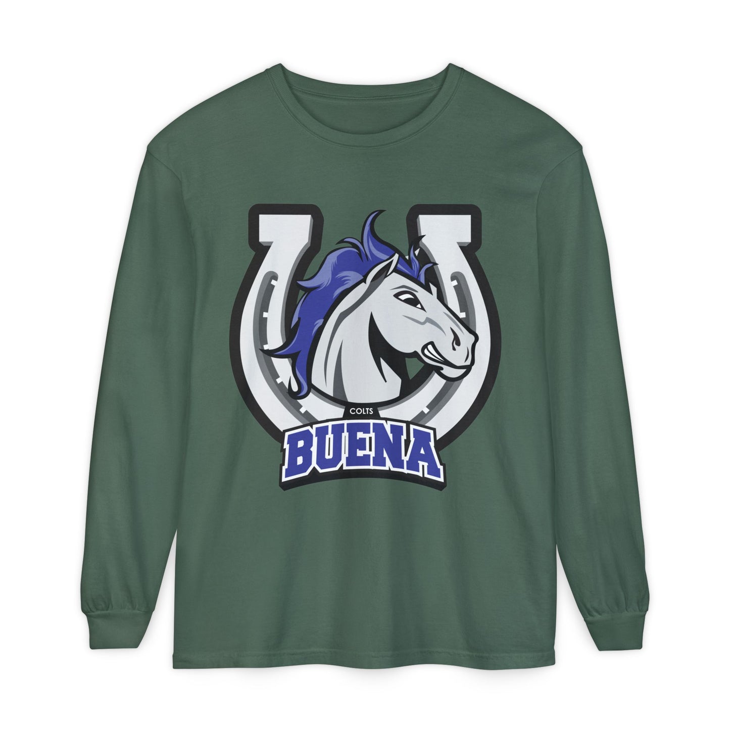 Garment-Dyed Long Sleeve Tee