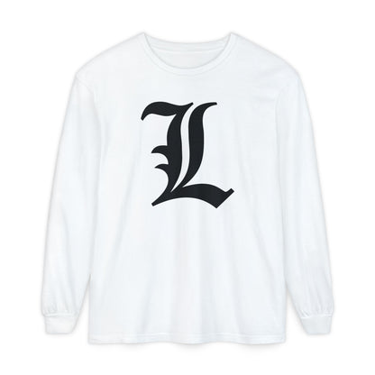 Garment-Dyed Long Sleeve Tee