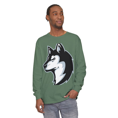 Garment-Dyed Long Sleeve Tee