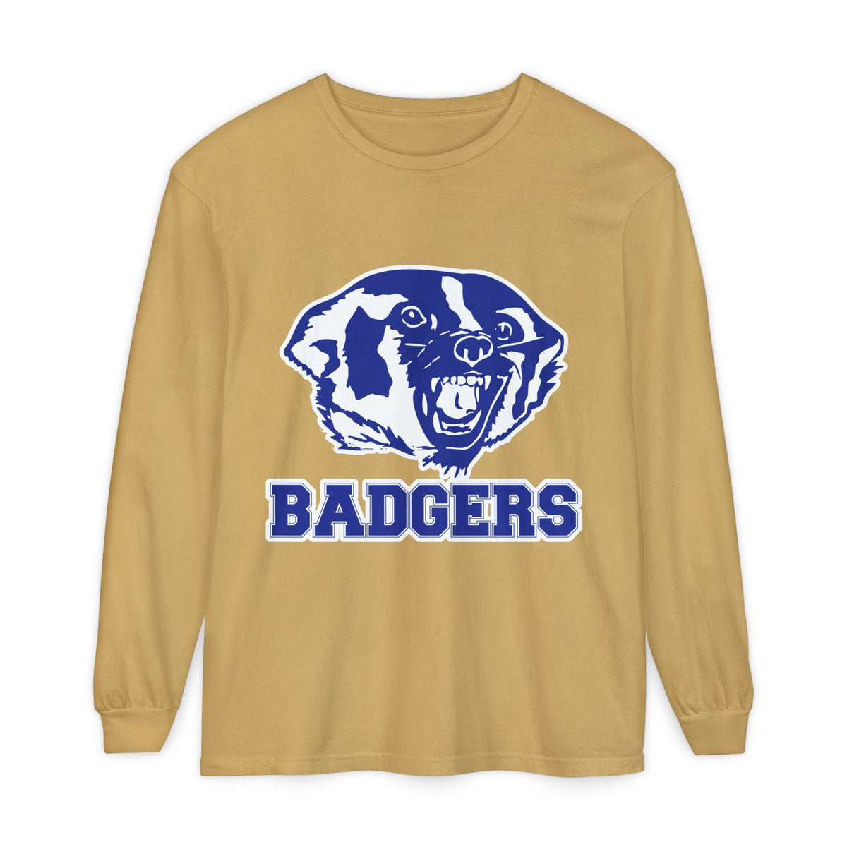 Garment-Dyed Long Sleeve Tee