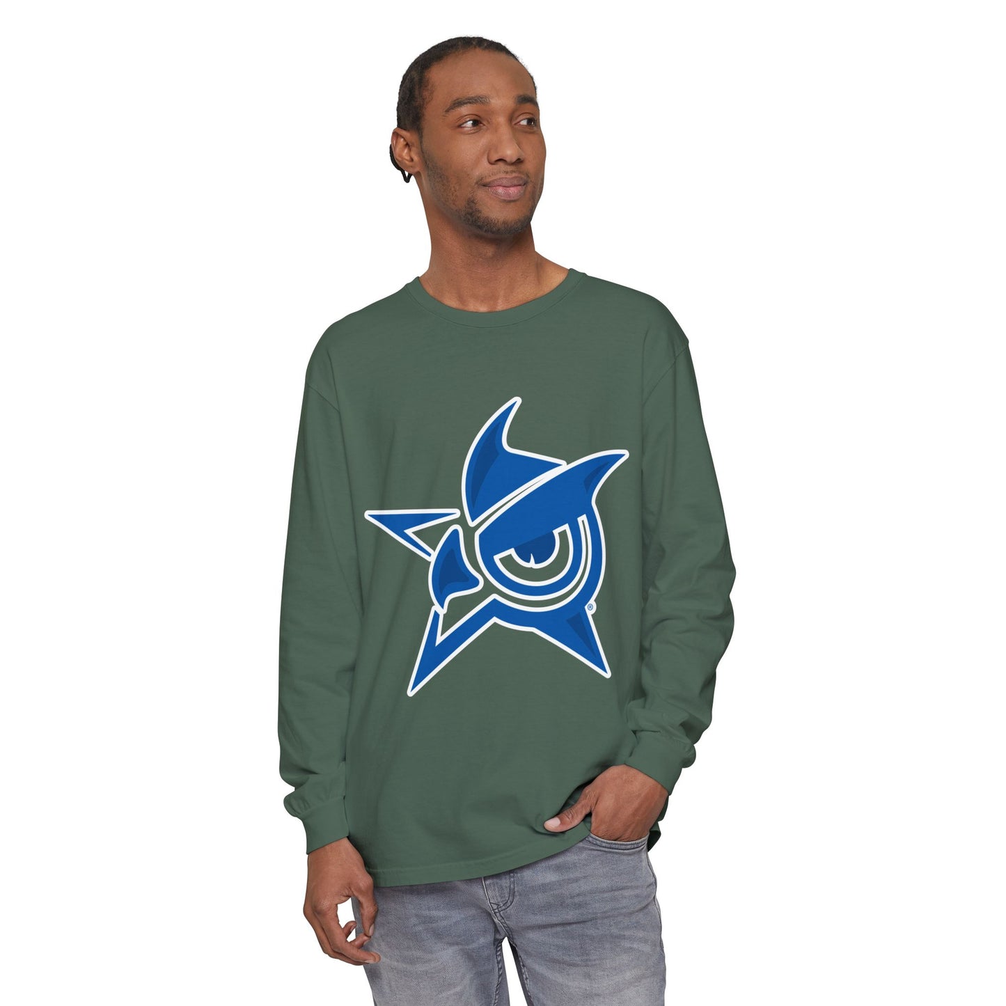 Garment-Dyed Long Sleeve Tee