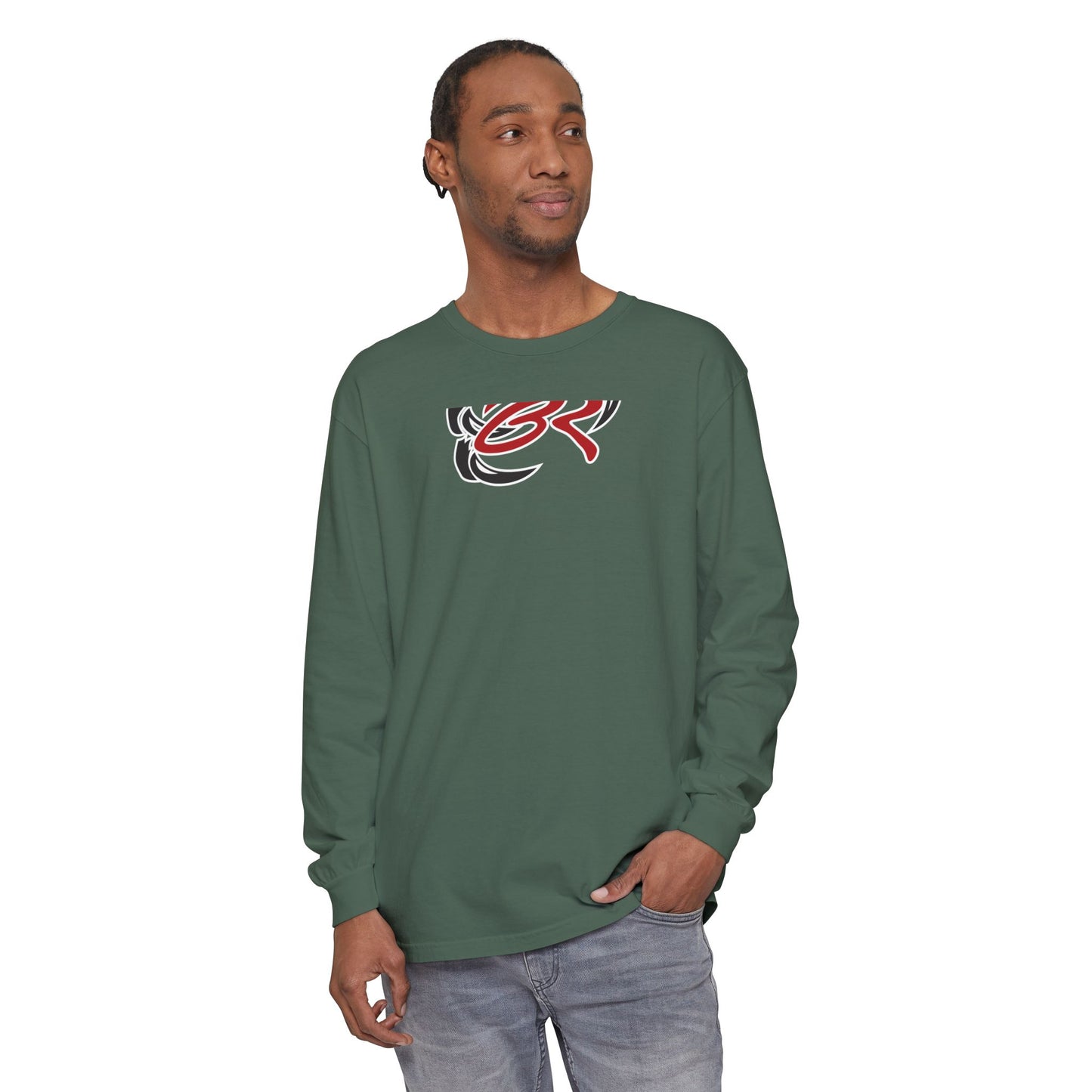 Garment-Dyed Long Sleeve Tee