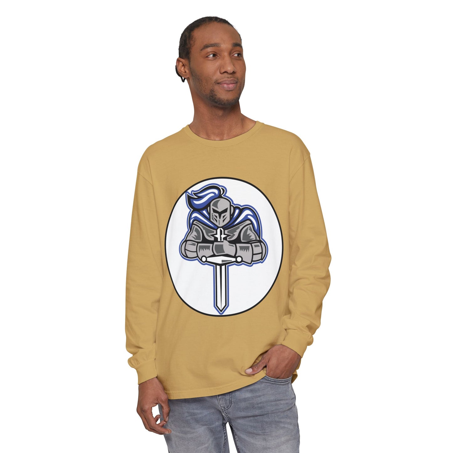 Garment-Dyed Long Sleeve Tee