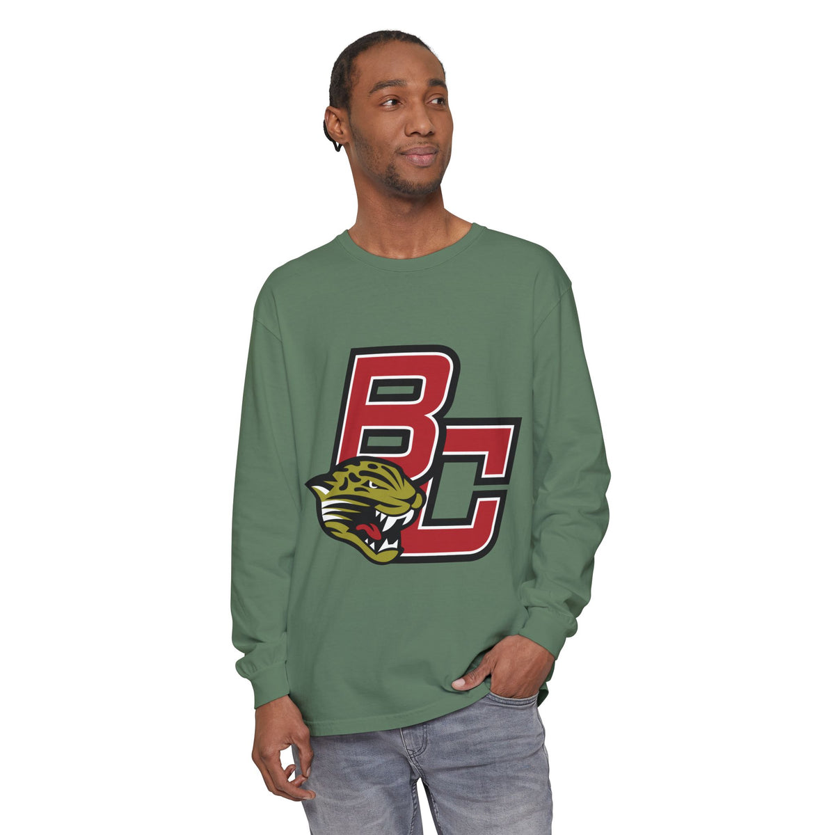Garment-Dyed Long Sleeve Tee