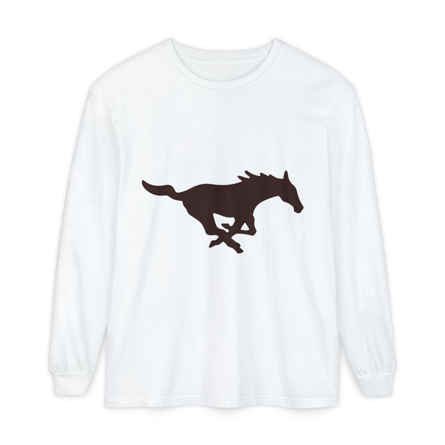 Garment-Dyed Long Sleeve Tee