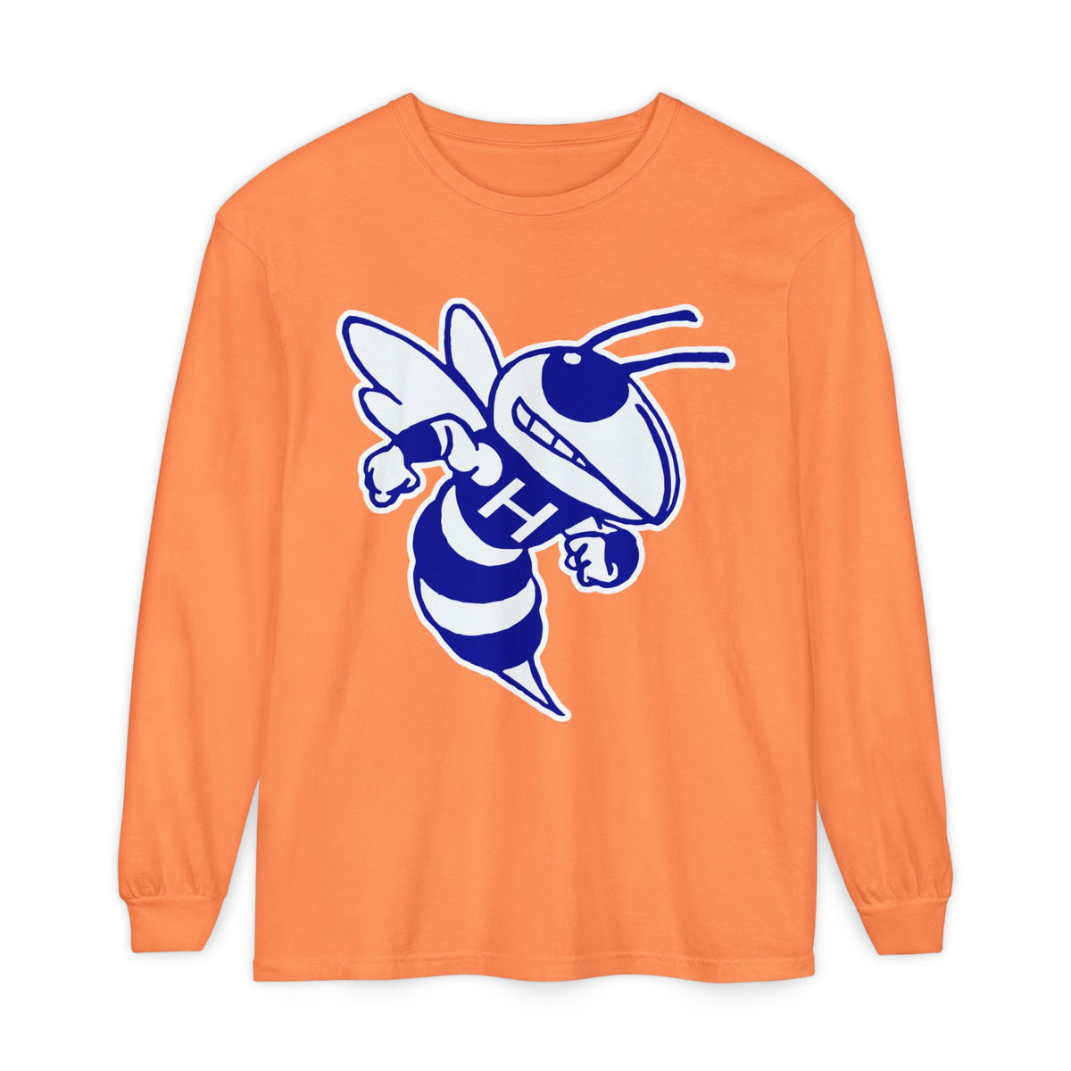 Garment-Dyed Long Sleeve Tee