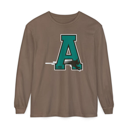 Garment-Dyed Long Sleeve Tee