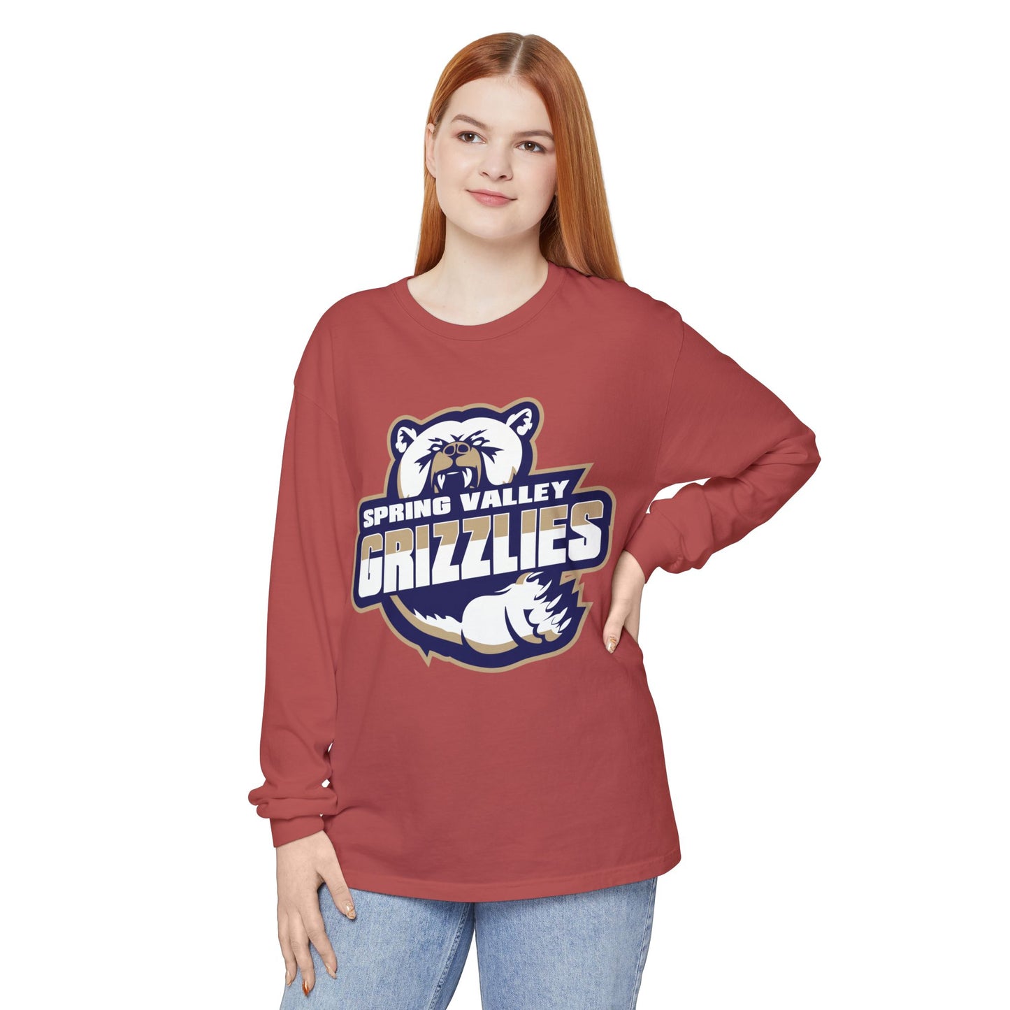 Garment-Dyed Long Sleeve Tee