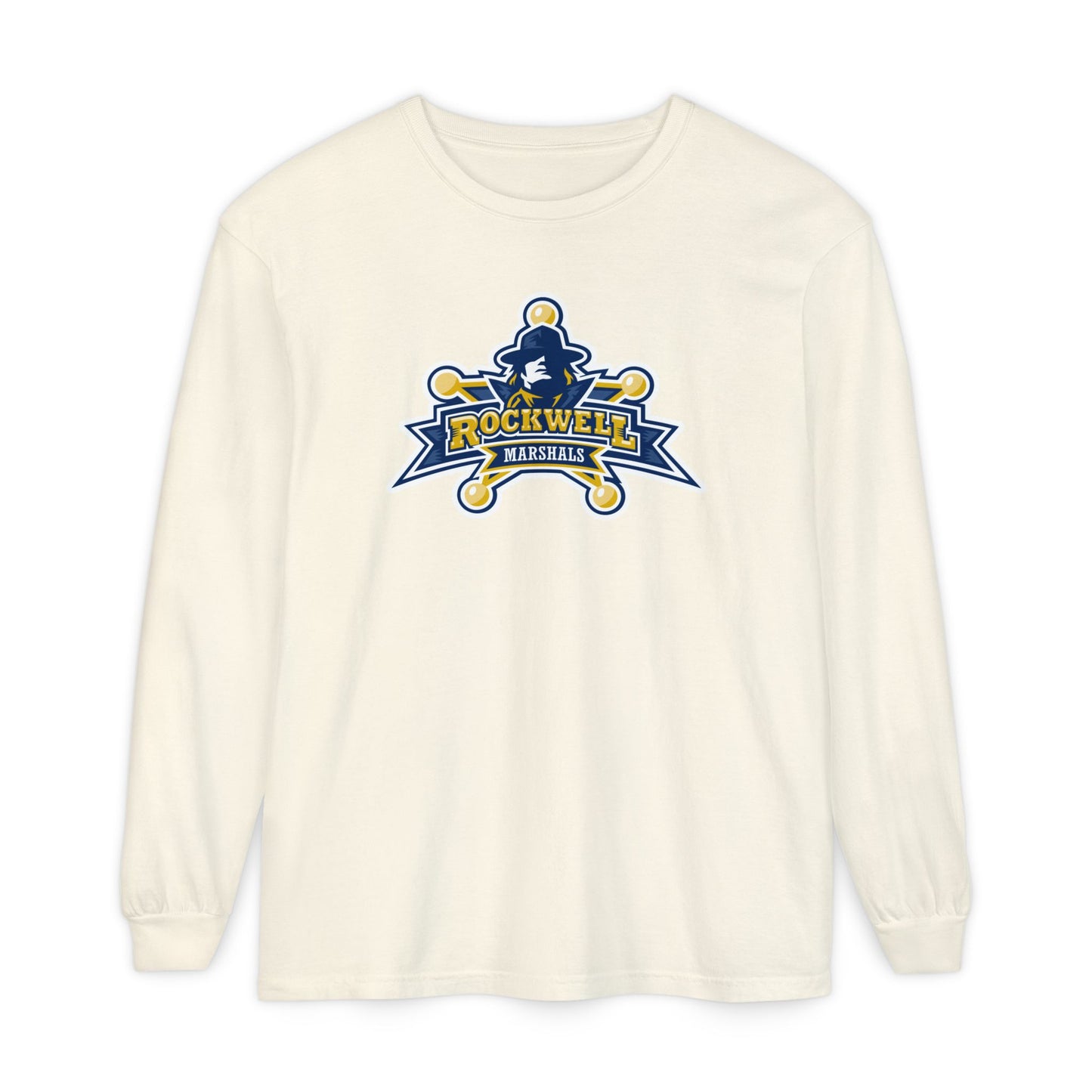 Garment-Dyed Long Sleeve Tee