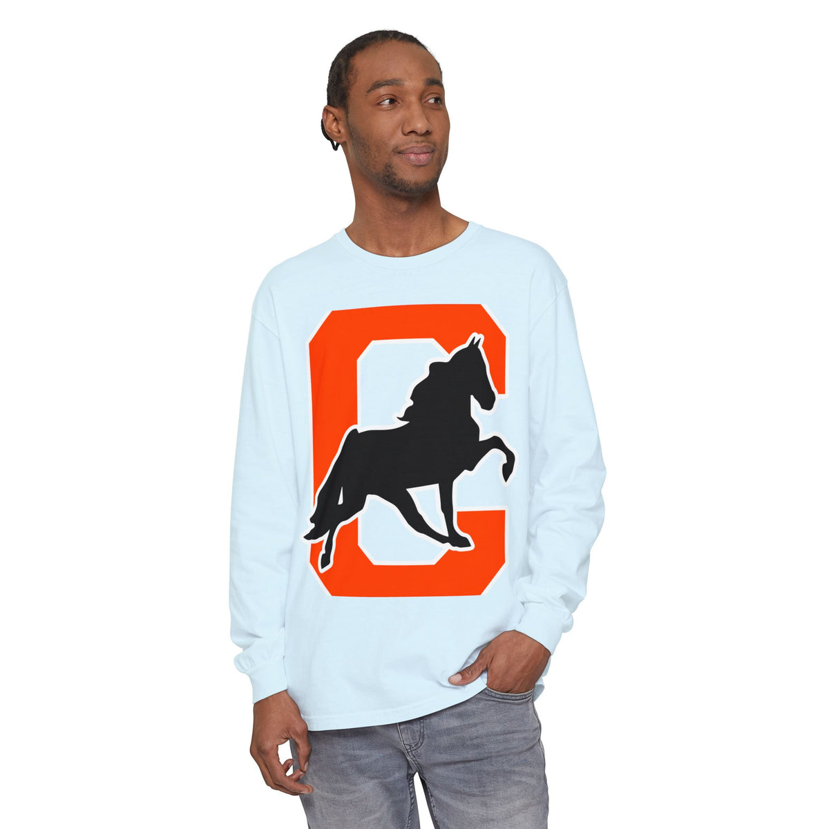 Garment-Dyed Long Sleeve Tee
