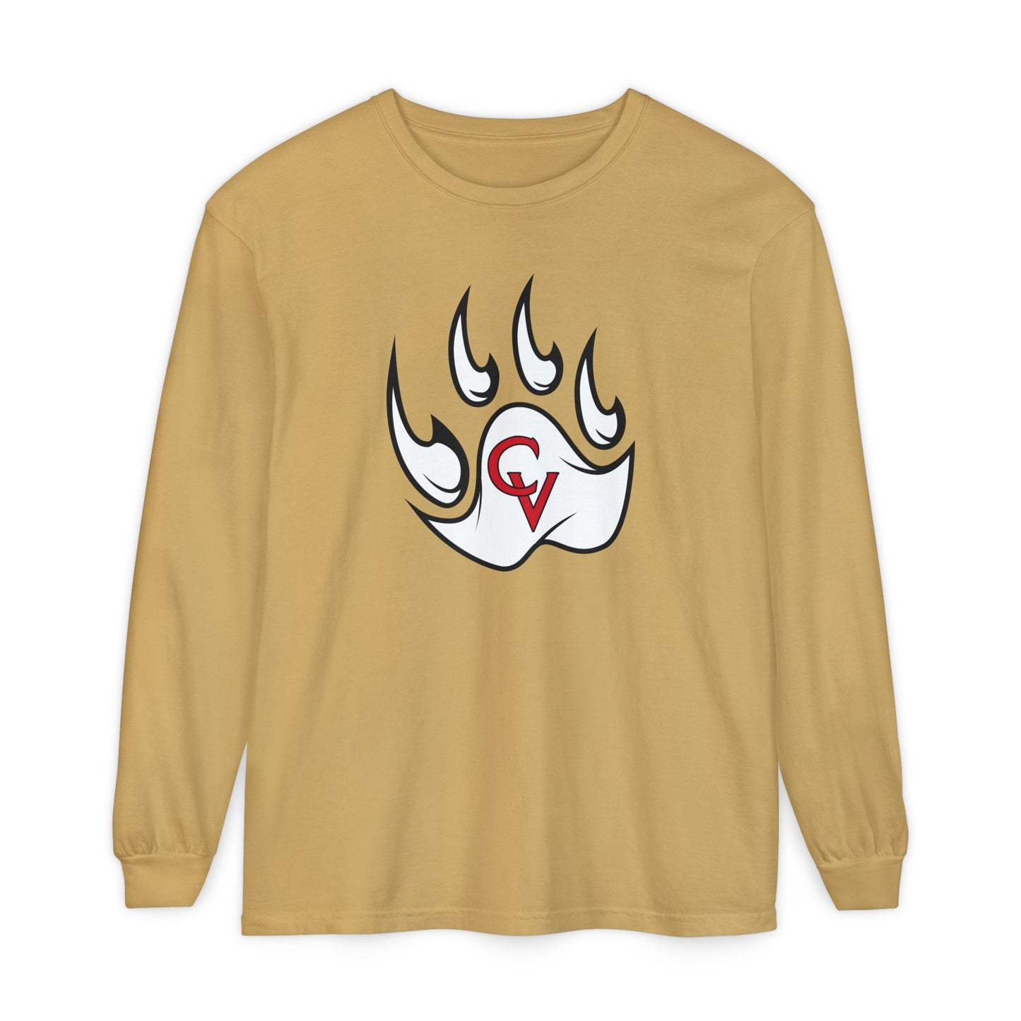 Garment-Dyed Long Sleeve Tee