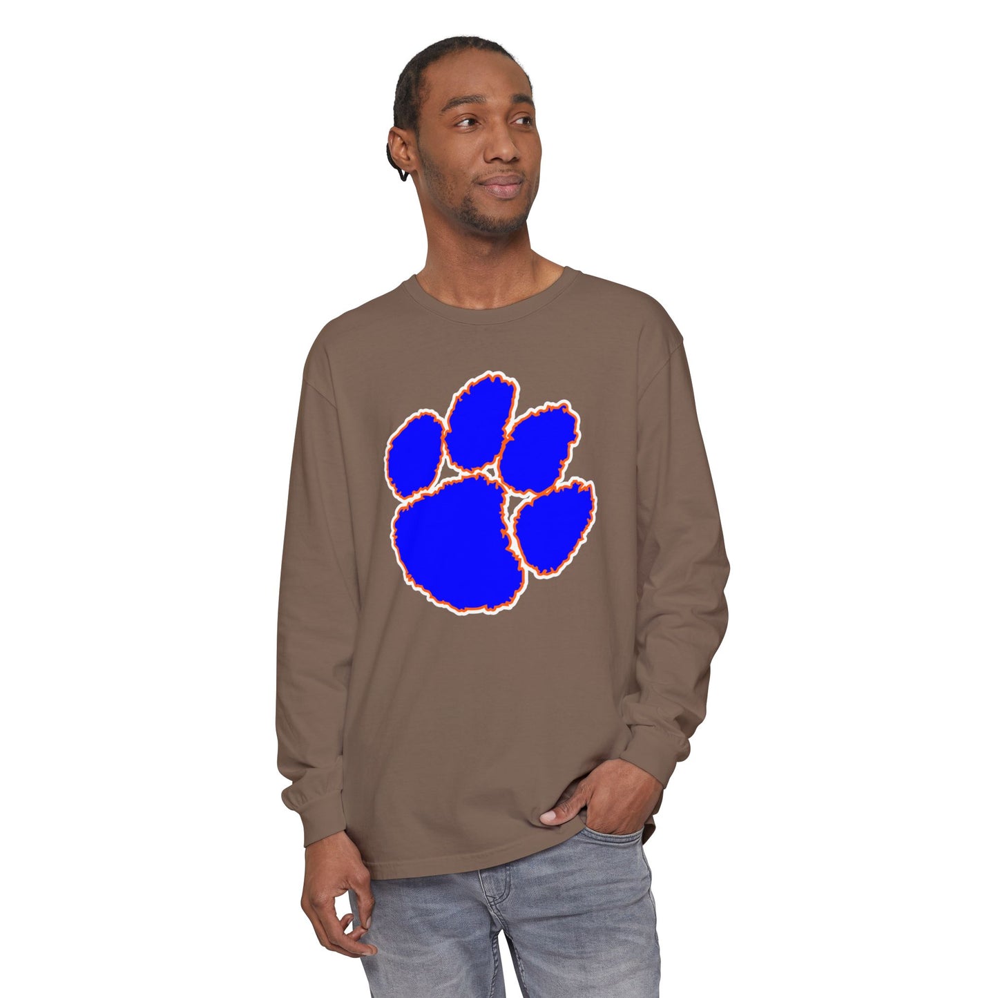 Garment-Dyed Long Sleeve Tee