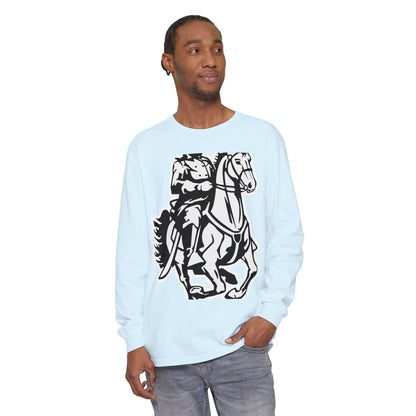 Garment-Dyed Long Sleeve Tee
