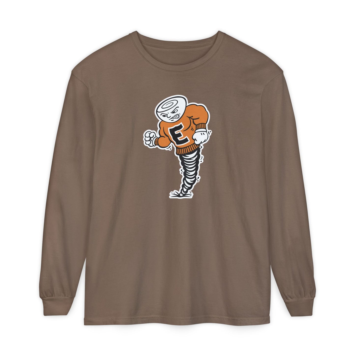 Garment-Dyed Long Sleeve Tee