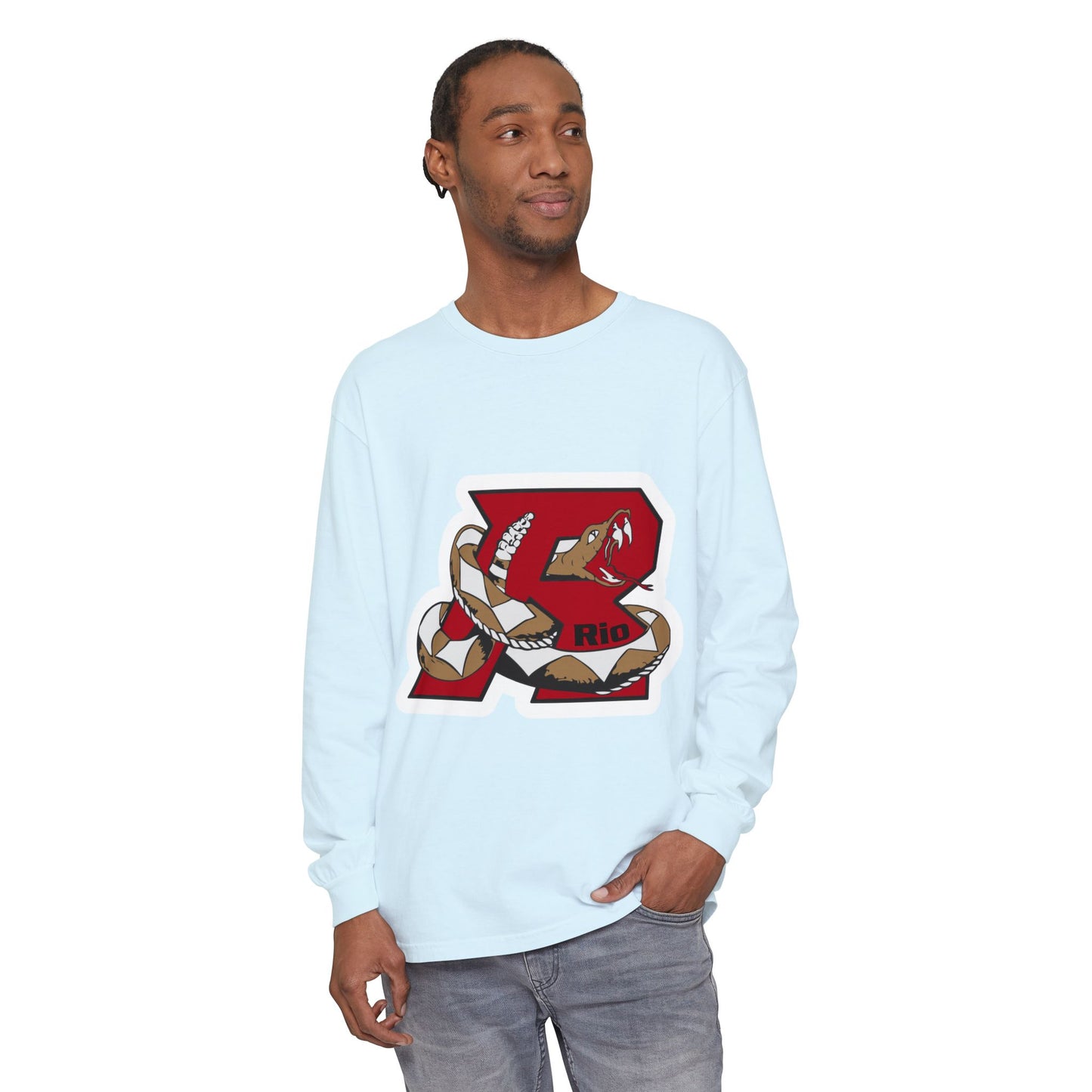 Garment-Dyed Long Sleeve Tee