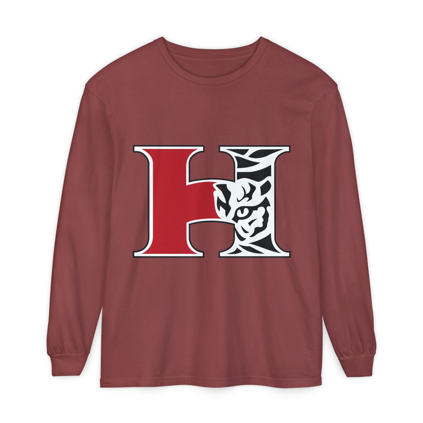Garment-Dyed Long Sleeve Tee