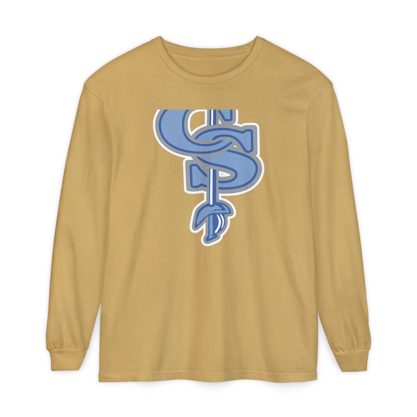 Garment-Dyed Long Sleeve Tee