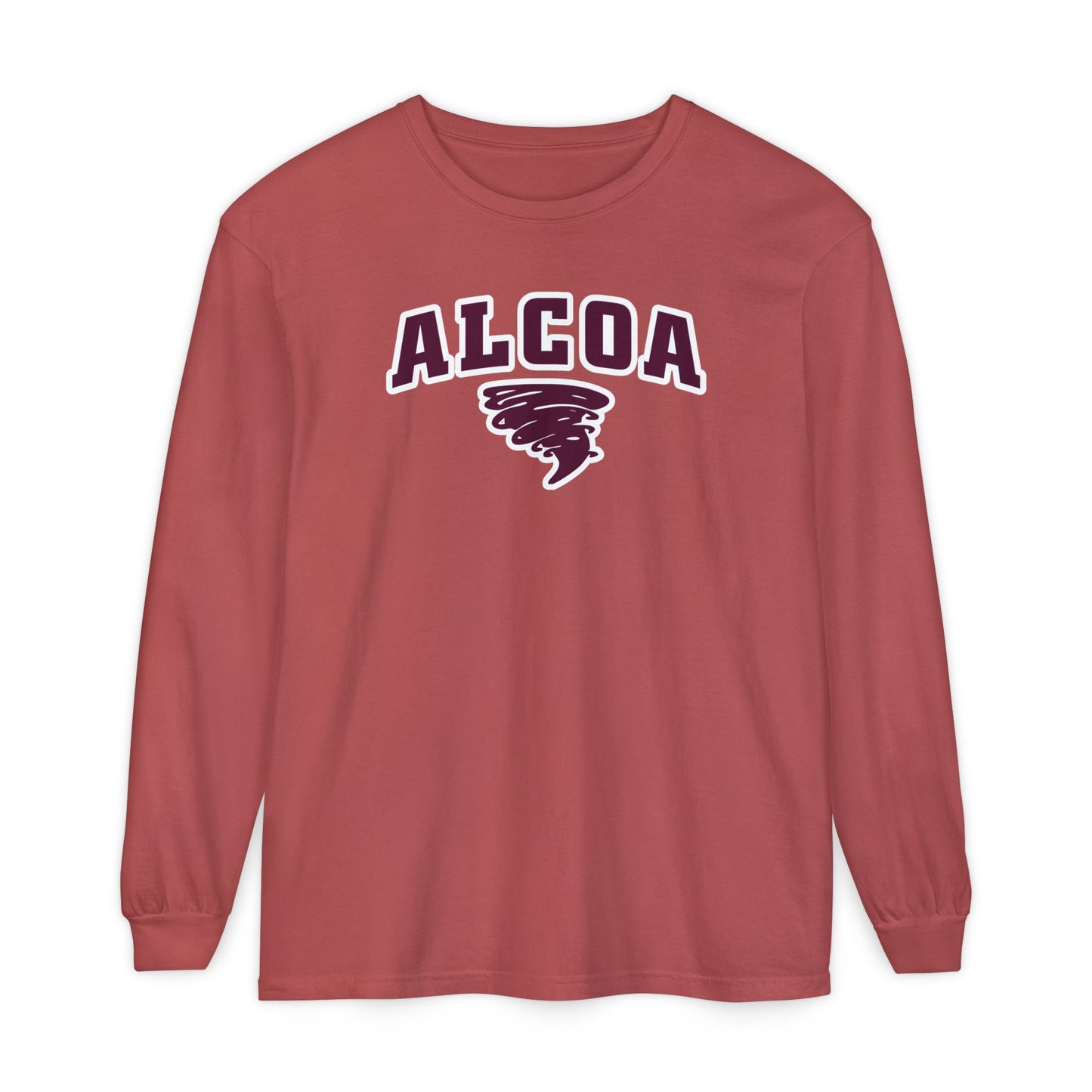 Garment-Dyed Long Sleeve Tee