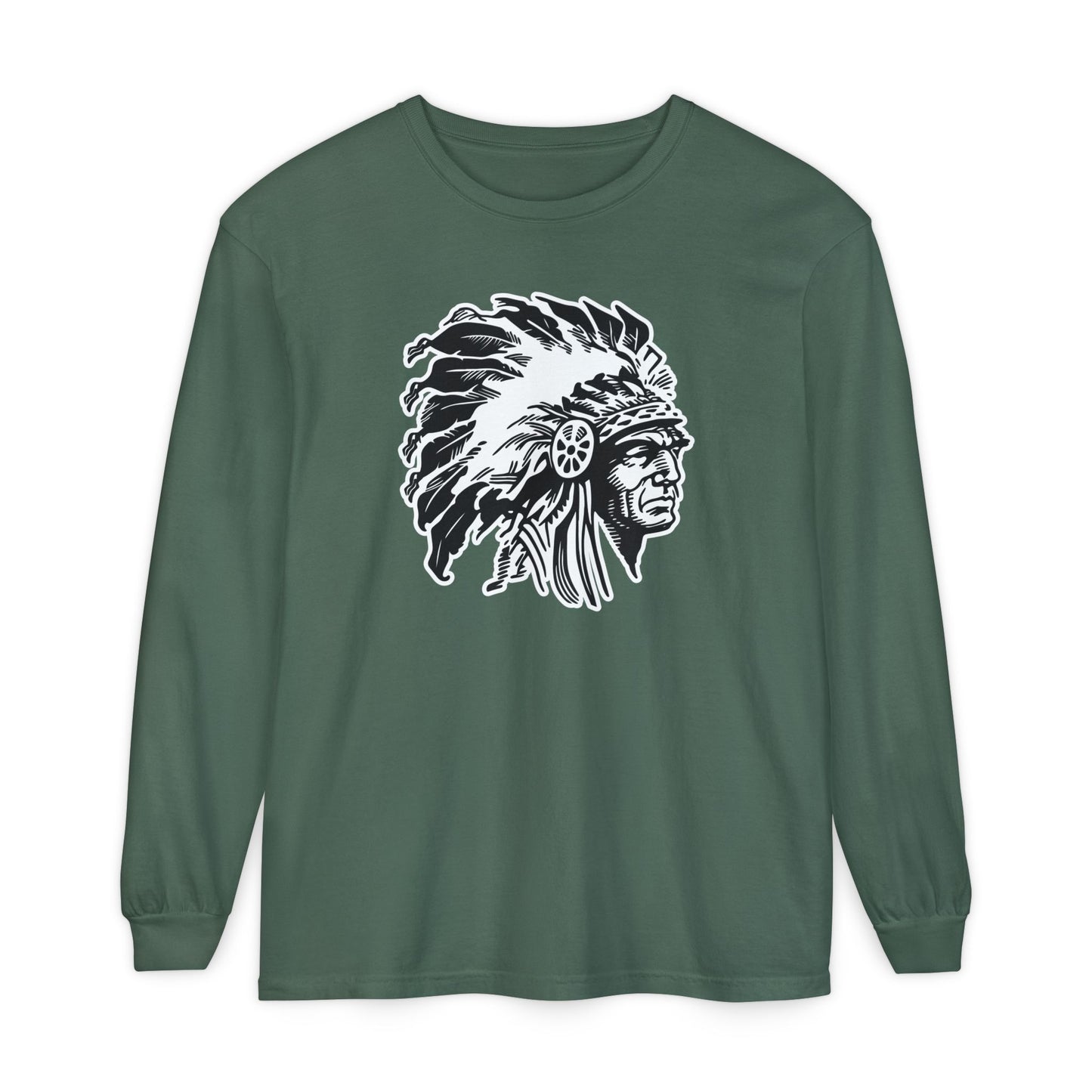 Garment-Dyed Long Sleeve Tee