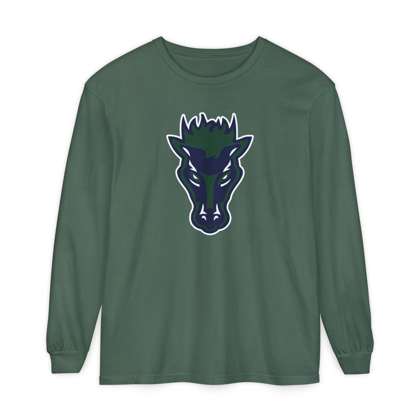 Garment-Dyed Long Sleeve Tee