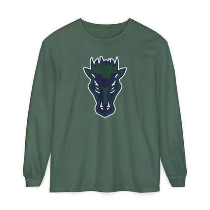 Garment-Dyed Long Sleeve Tee