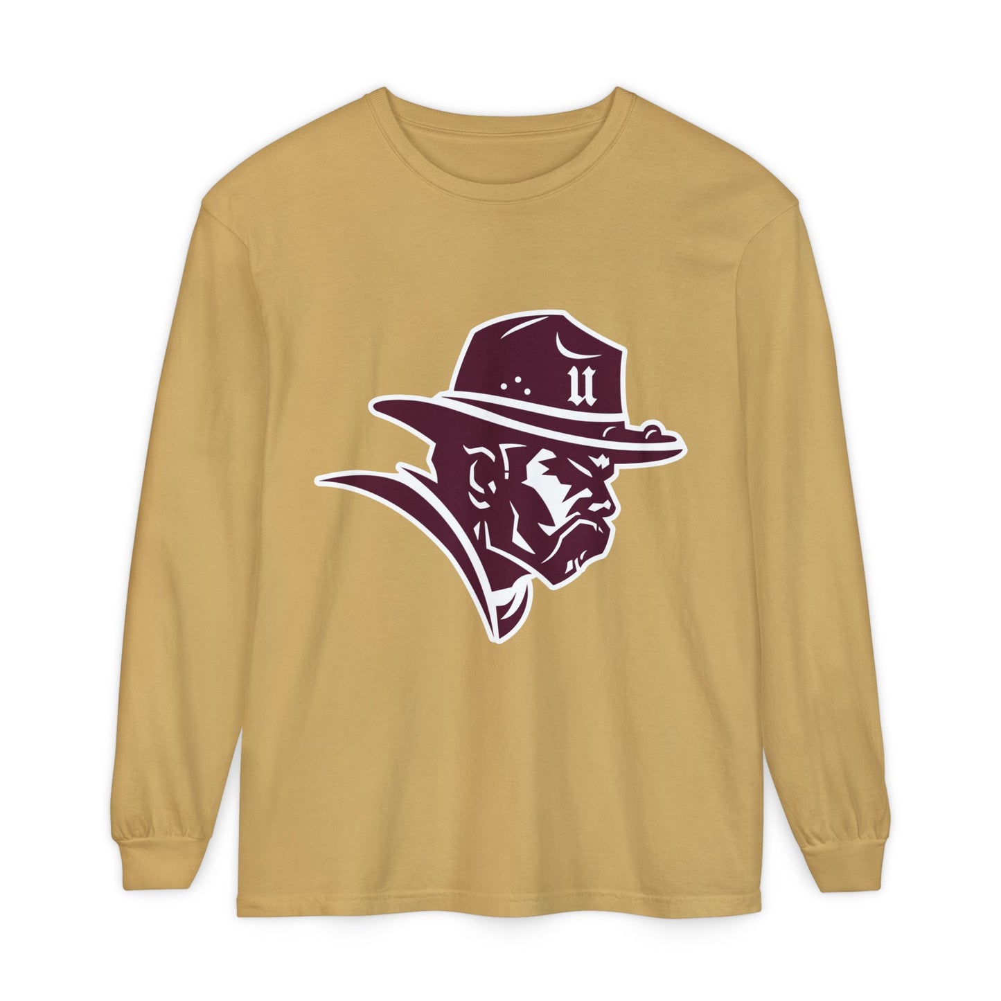 Garment-Dyed Long Sleeve Tee