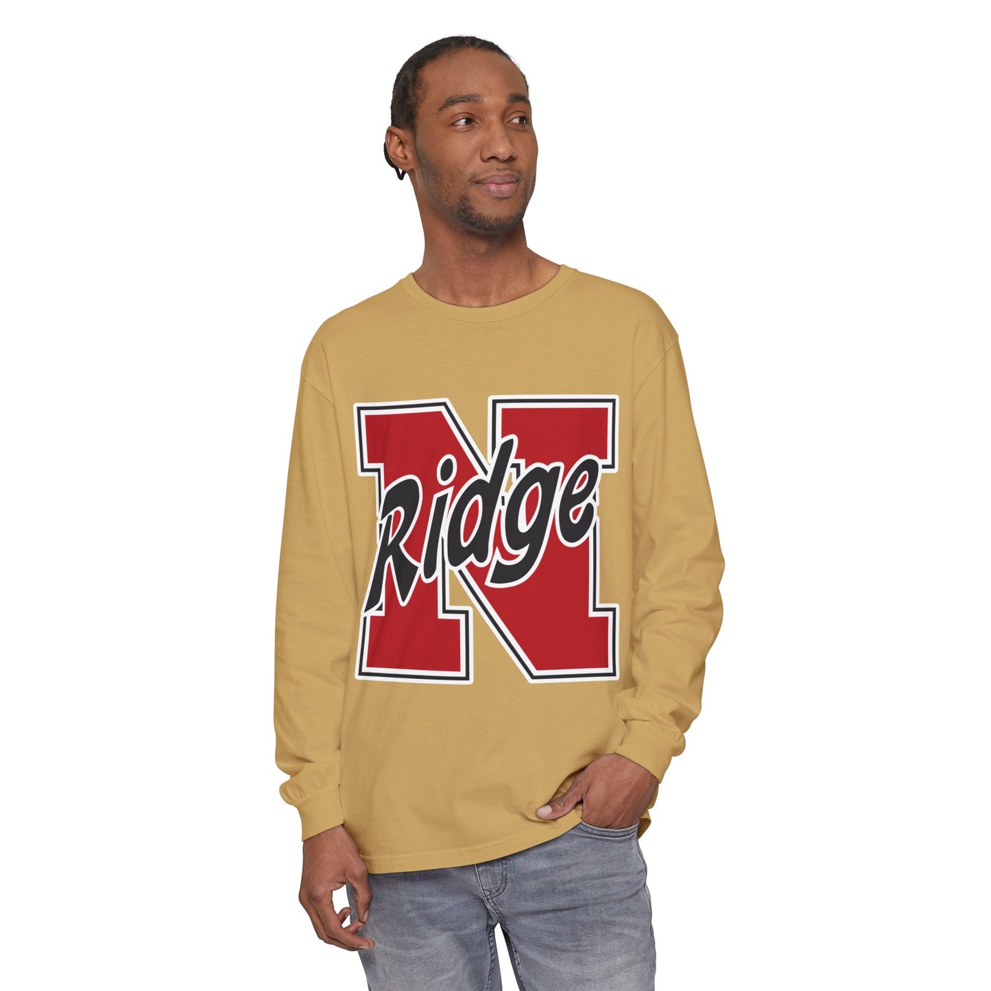 Garment-Dyed Long Sleeve Tee