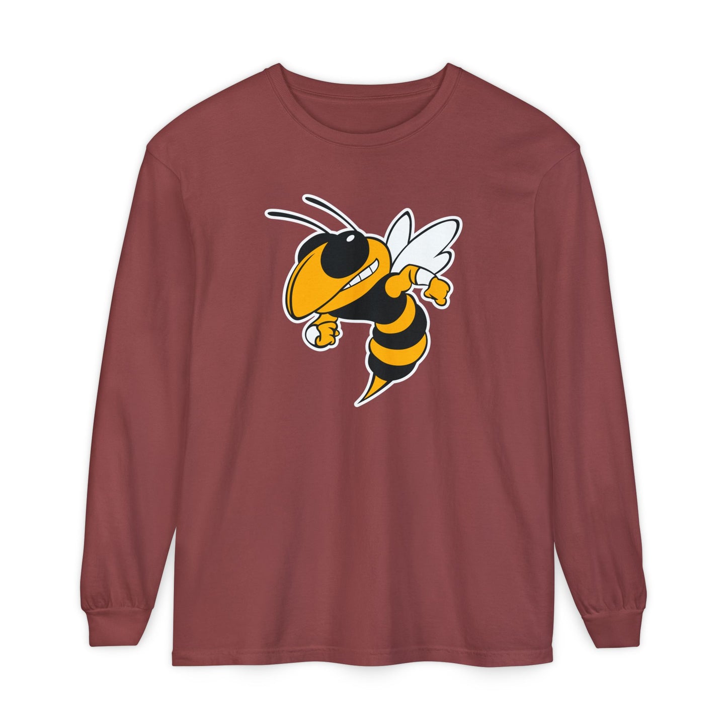 Garment-Dyed Long Sleeve Tee