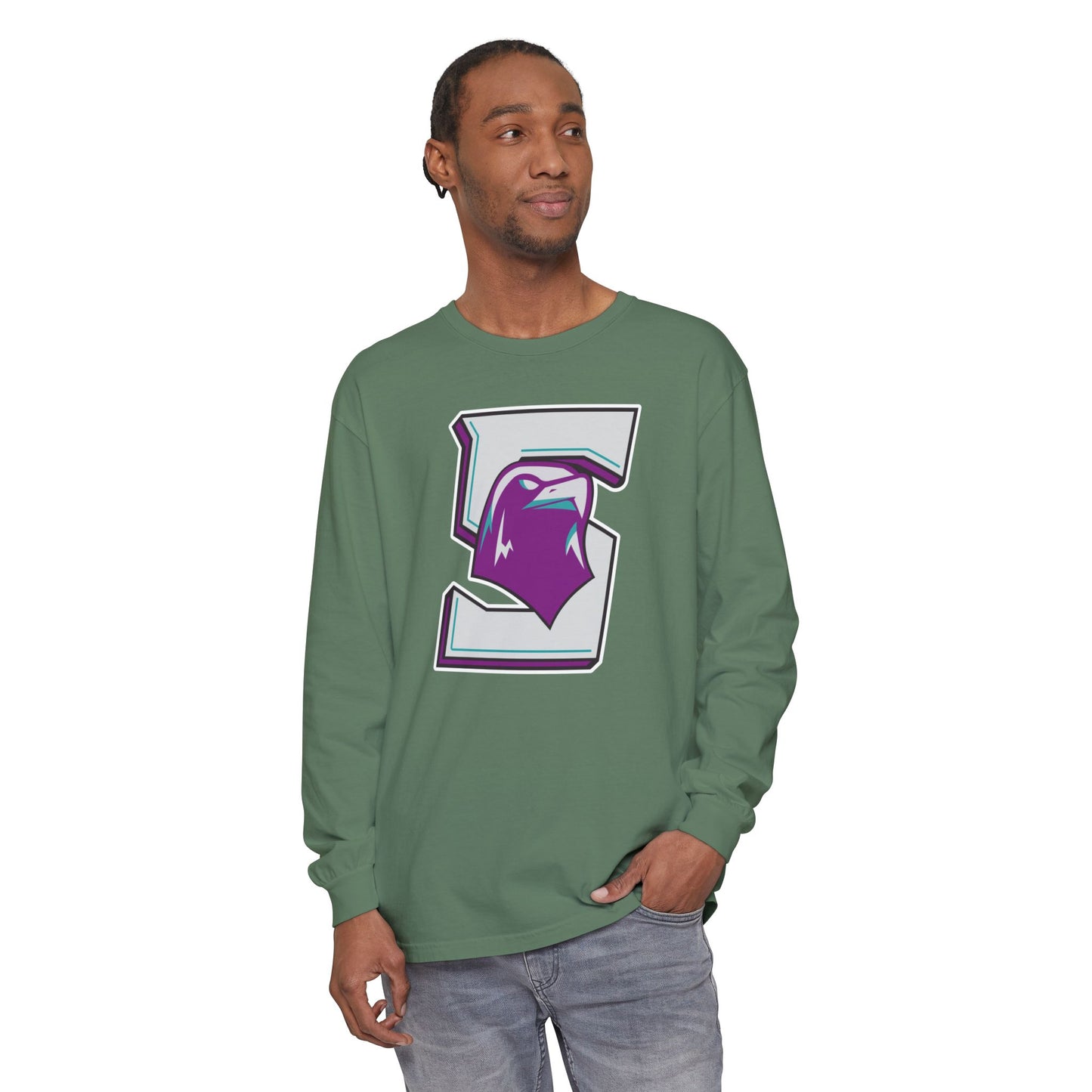 Garment-Dyed Long Sleeve Tee