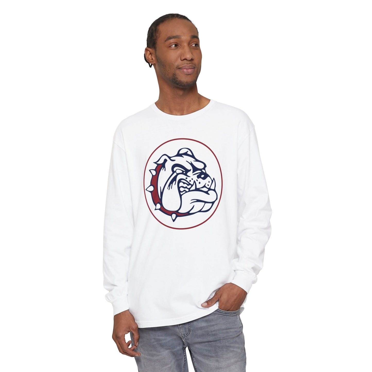 Garment-Dyed Long Sleeve Tee
