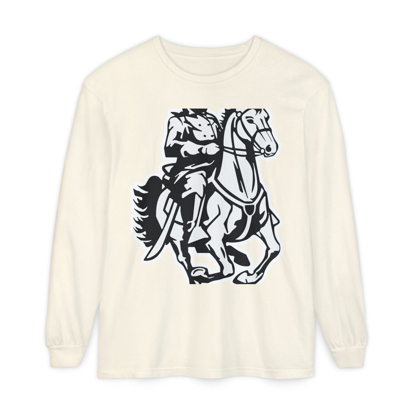 Garment-Dyed Long Sleeve Tee