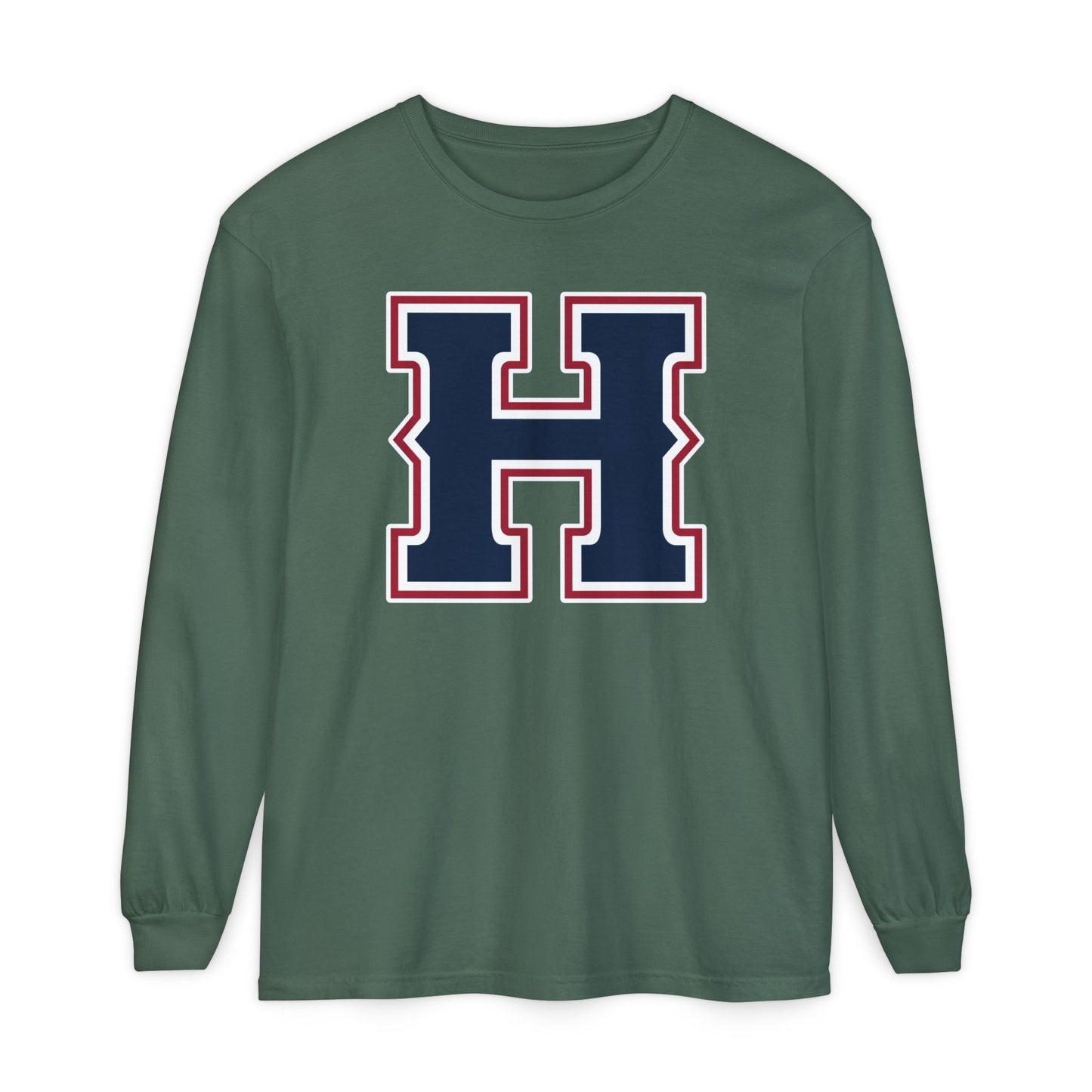 Garment-Dyed Long Sleeve Tee