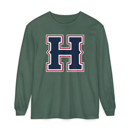 Garment-Dyed Long Sleeve Tee