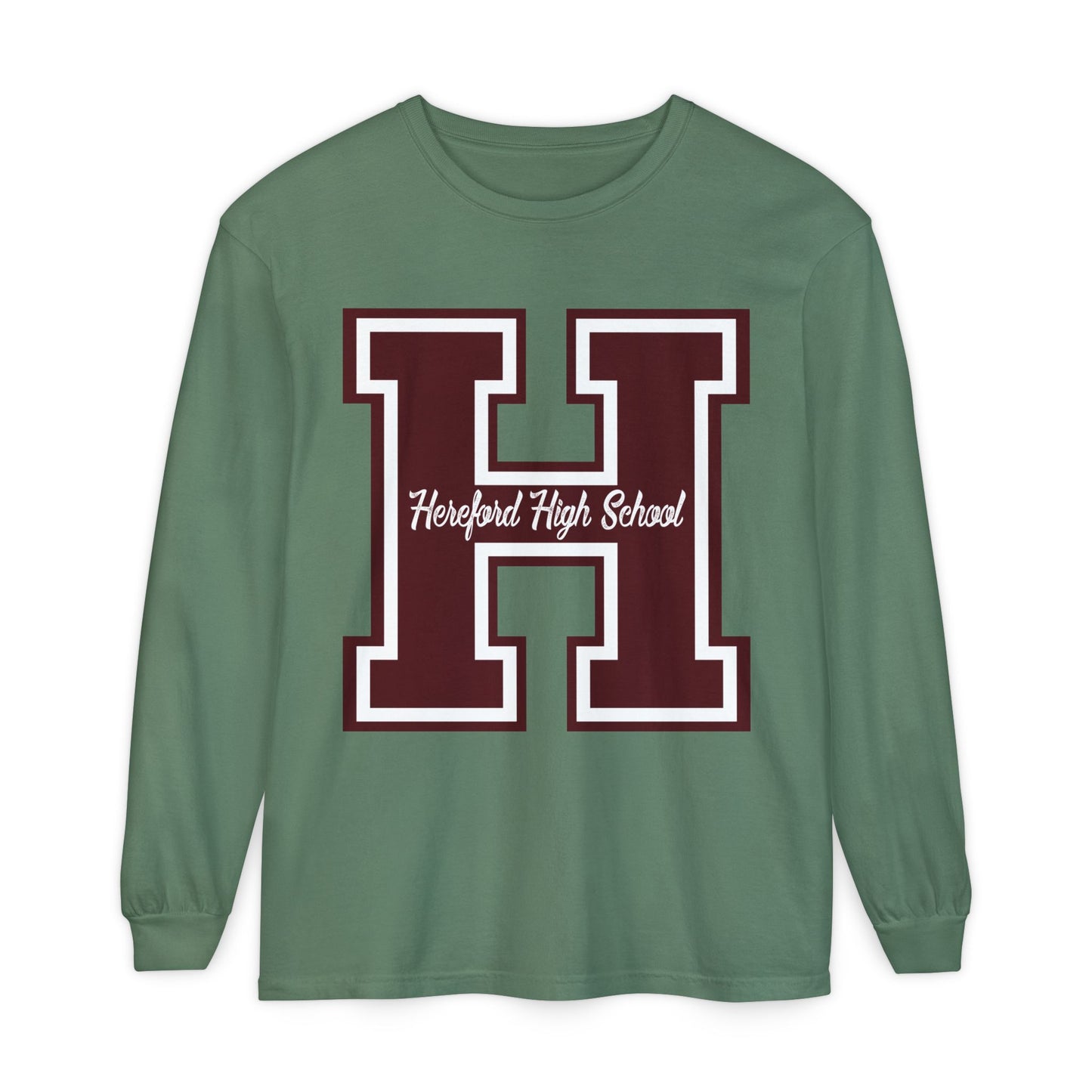 Garment-Dyed Long Sleeve Tee